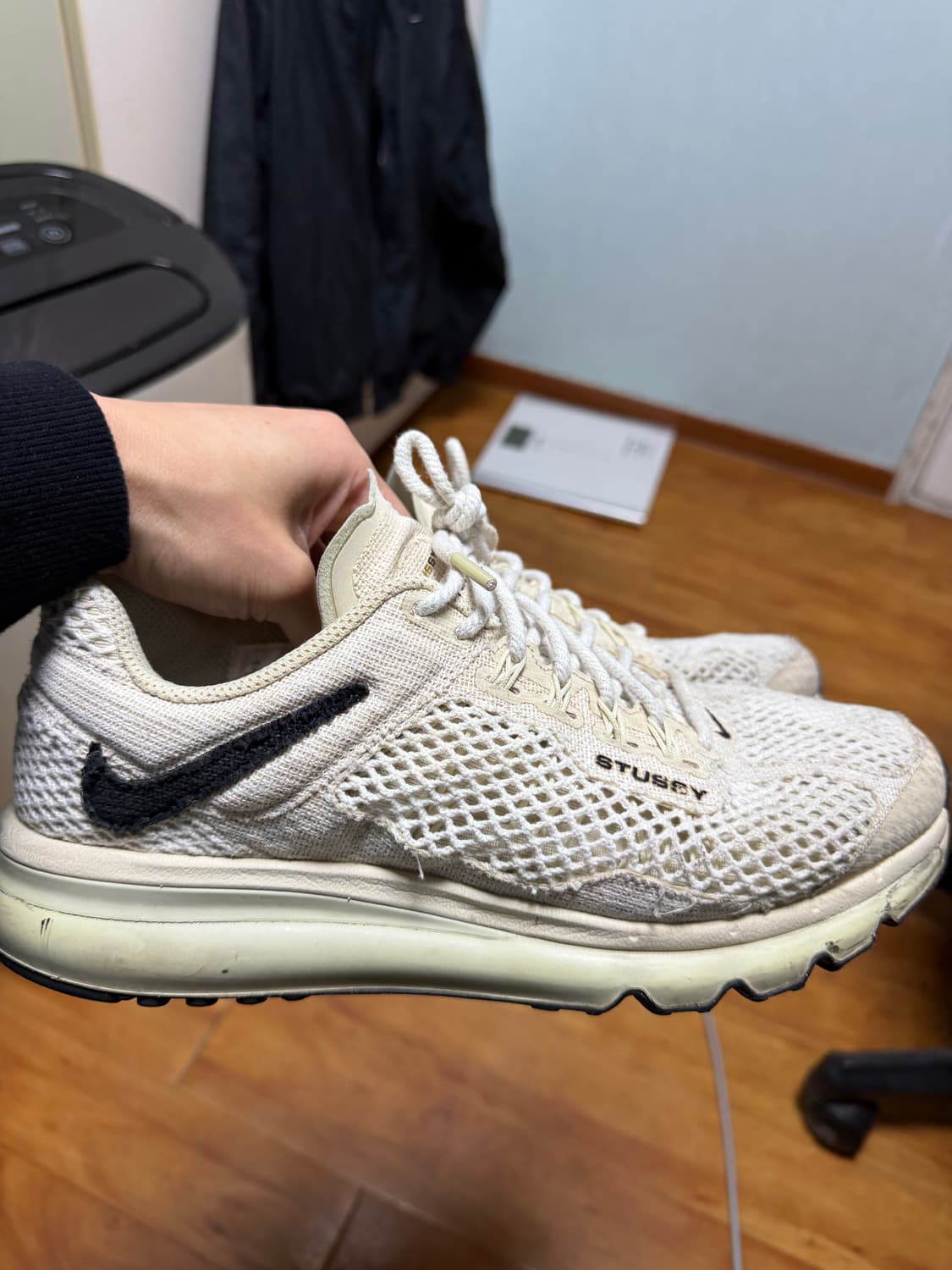 나이키x스투시 에어맥스2013 파슬 270사이즈 판매 상품이미지3