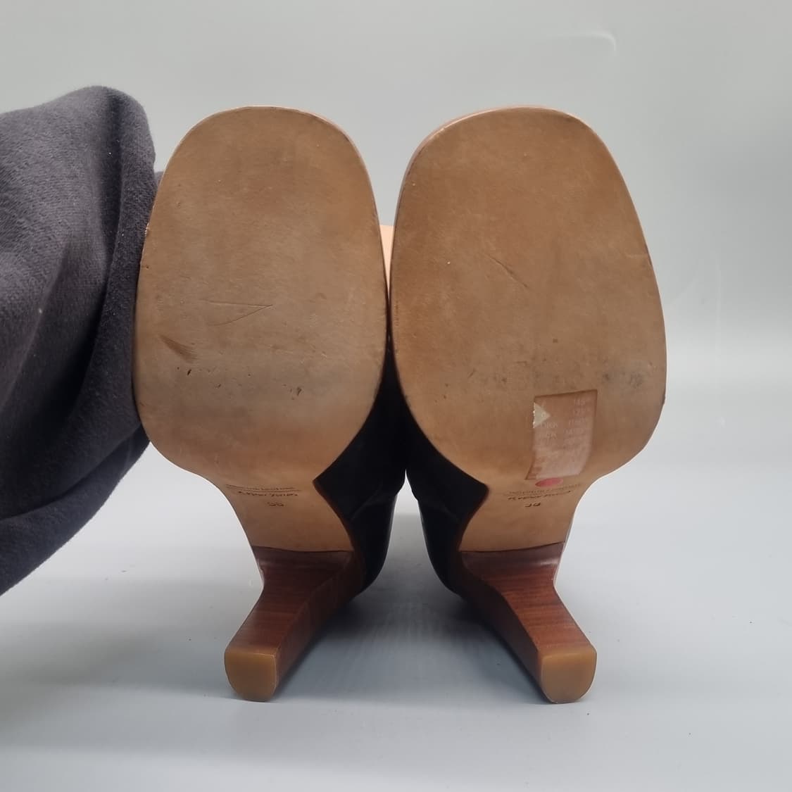 제누인레더 여성힐부츠 240 굽10 상품이미지3