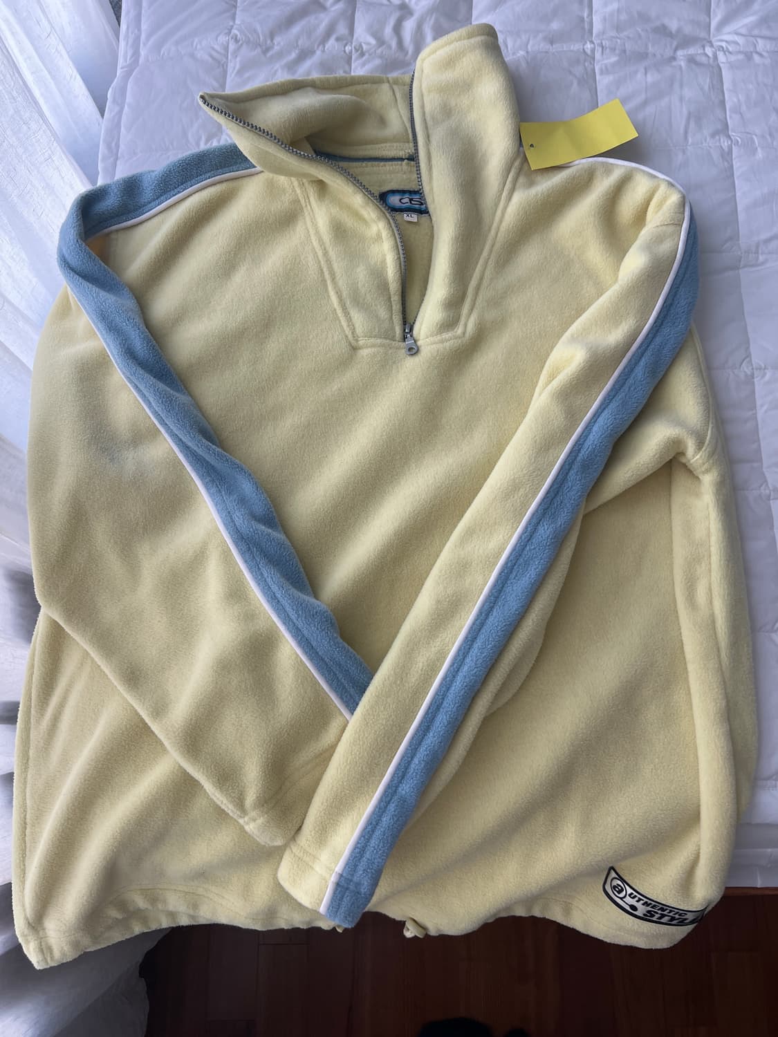 빈티지 플리스 하프 집업 xl 상품이미지1