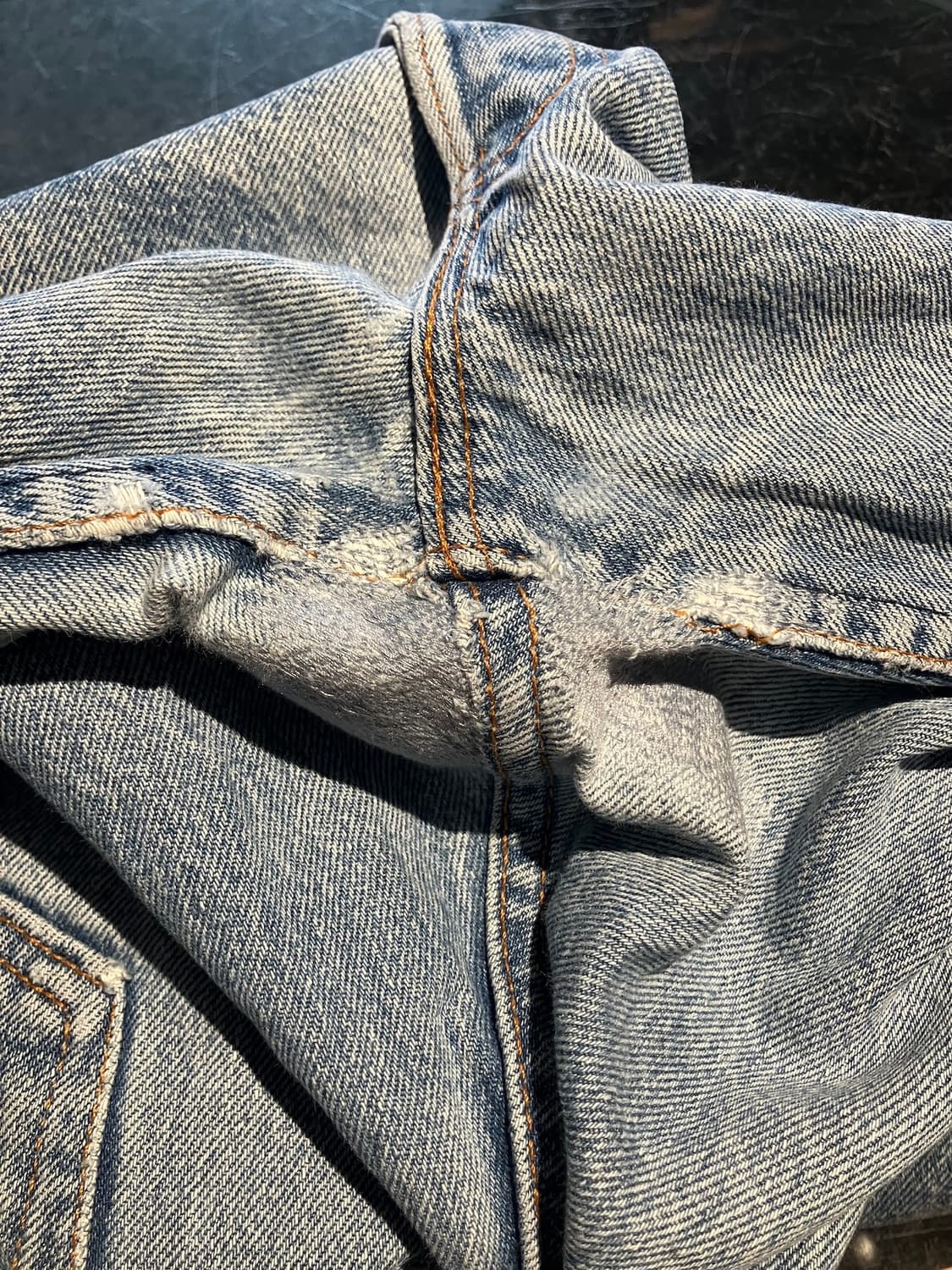 90s USA 빈티지 리바이스 501 데님 팬츠 상품이미지8