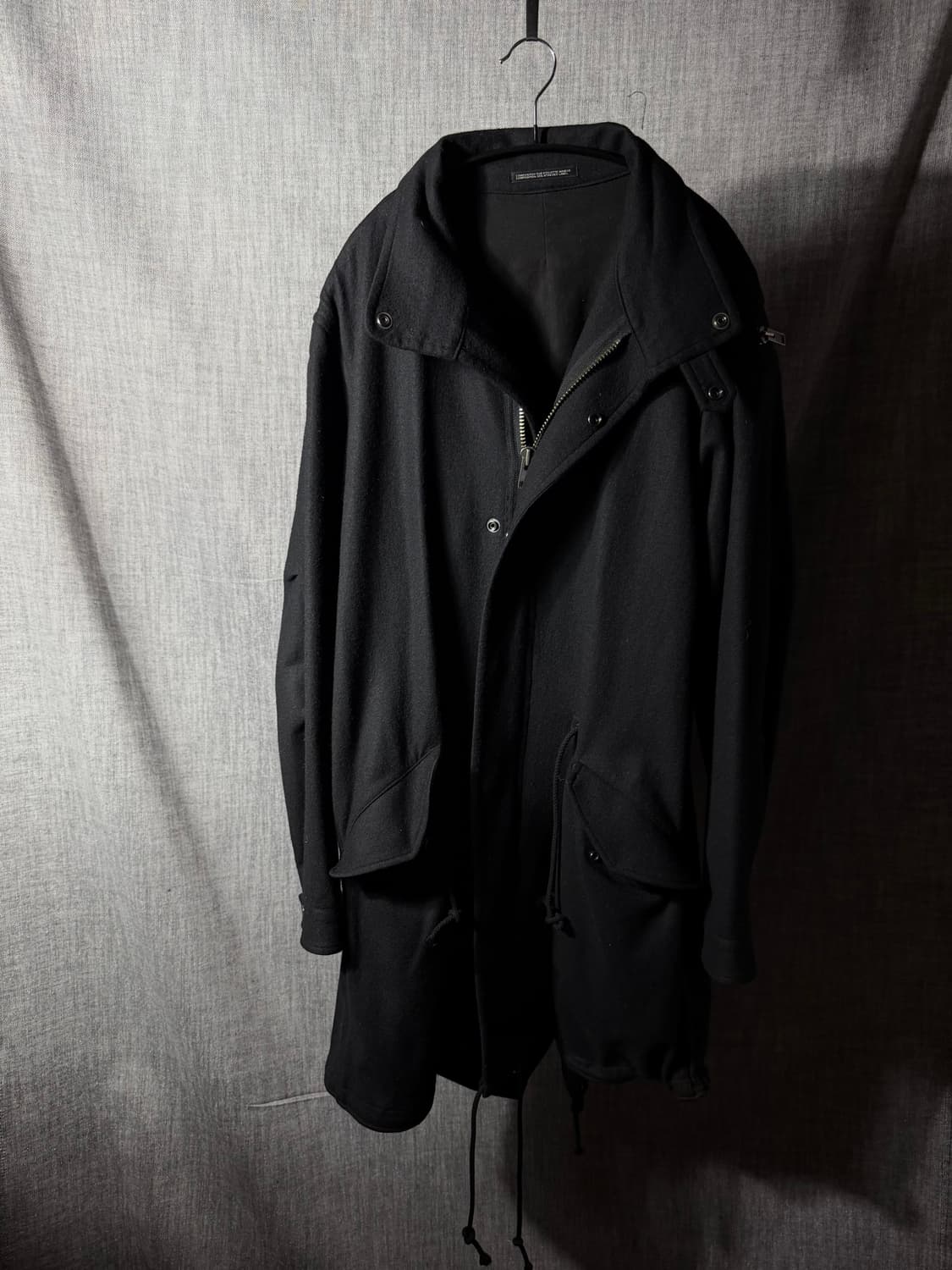 요지야마모토 뿌르옴므 후드 멀티집업 코트 상품이미지3