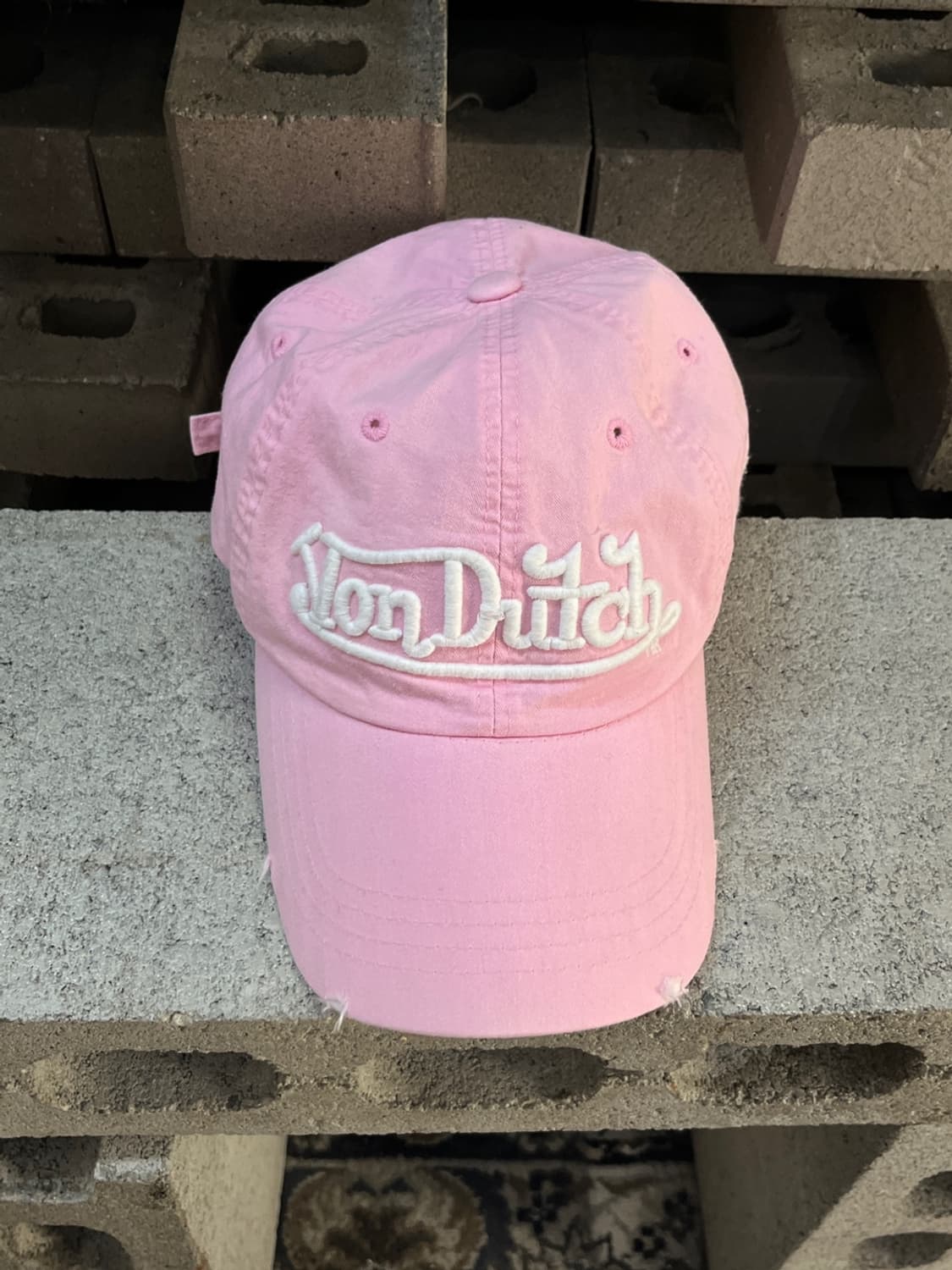 본 더치 로고 핑크 캡 상품이미지2