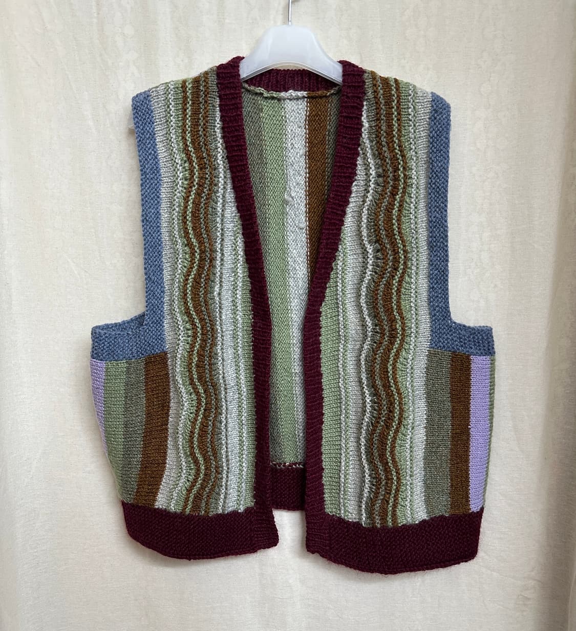 handmade knit vest 상품이미지1