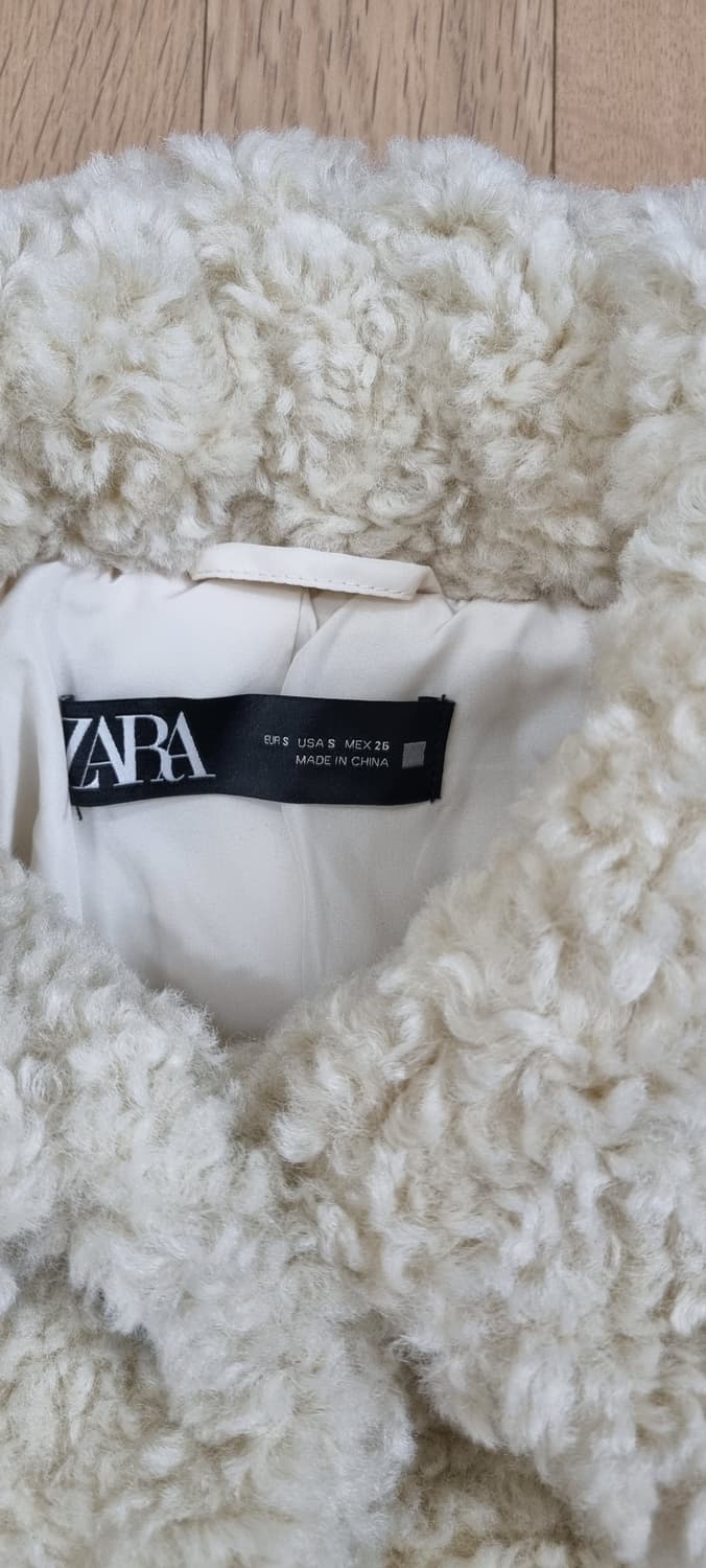 ZARA 에코퍼 시어링 오버핏 자켓 S _ 여성 상품이미지9