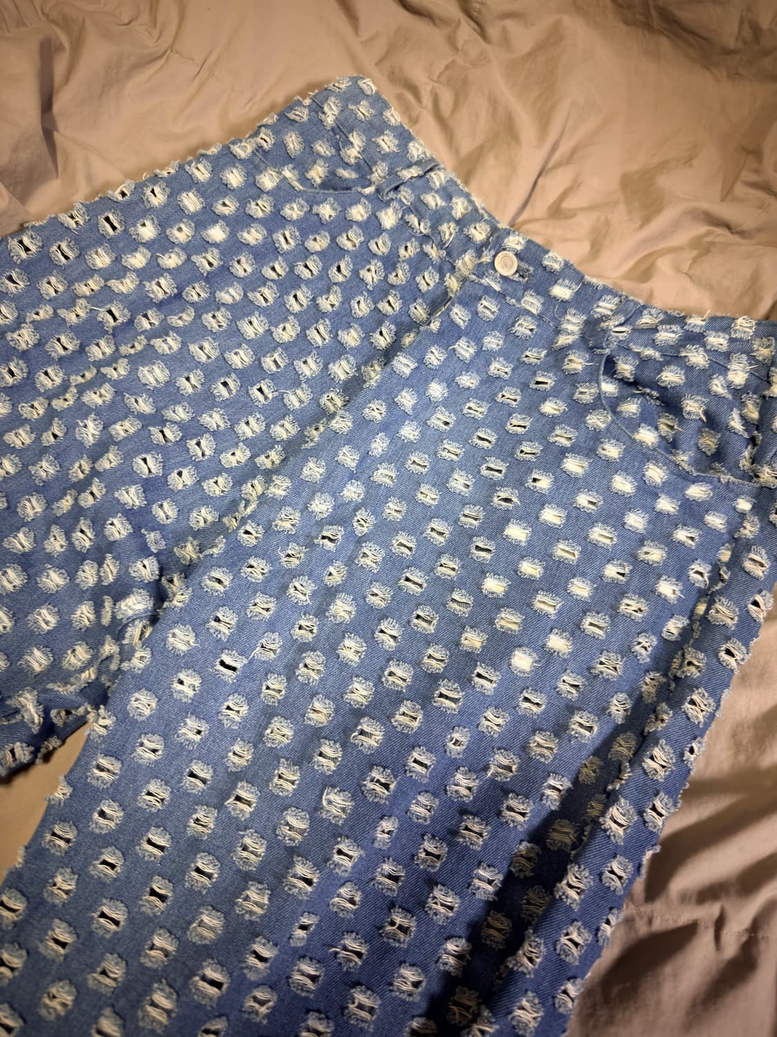 에슐리 윌리엄스 도트 펀치 데님 상품이미지1