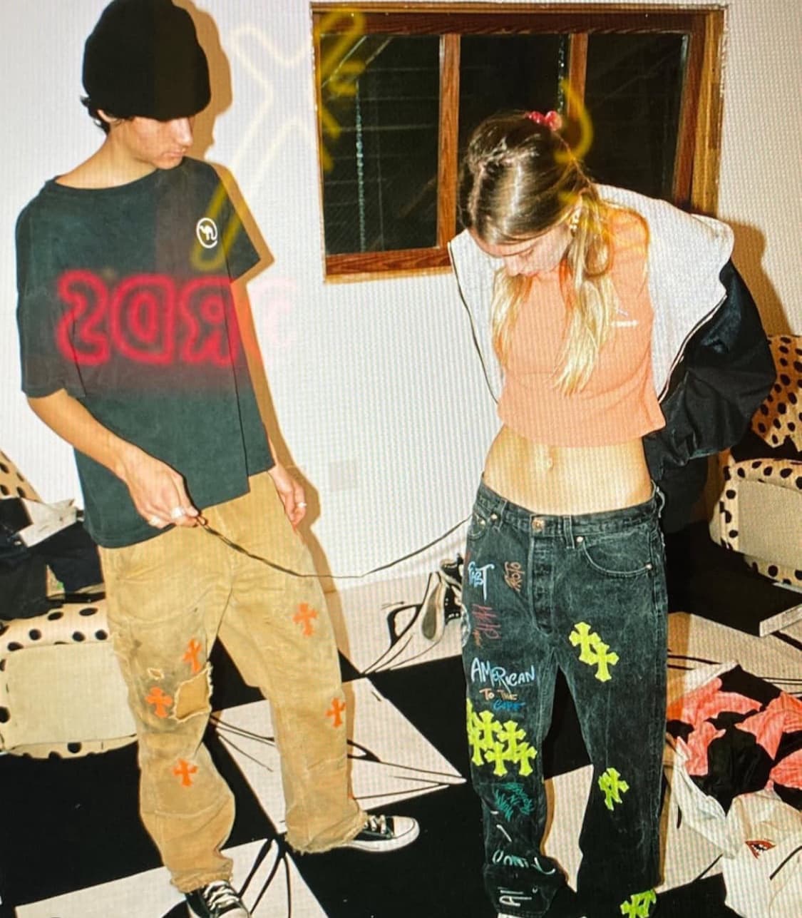 90s 빈티지 카멜 티셔츠 상품이미지5