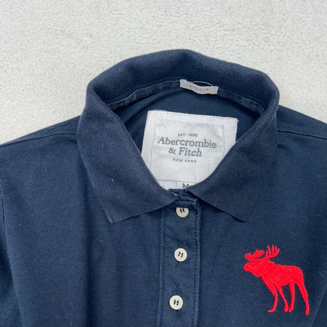 Abercrombie navy collar T-shirts 상품이미지6