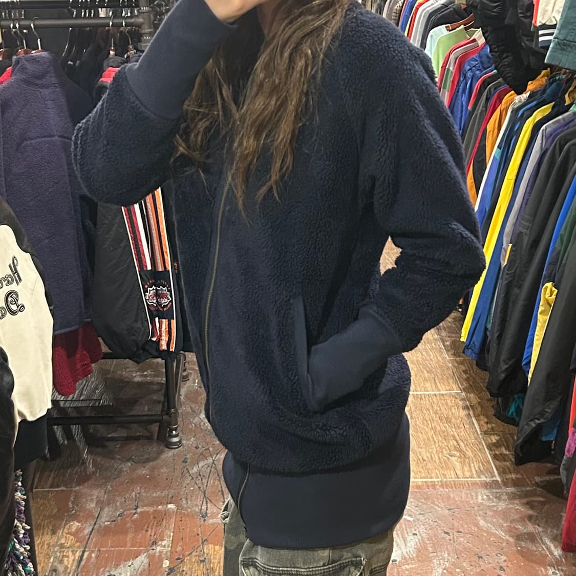 [HI] 아디다스 후리스 네이비 상품이미지4