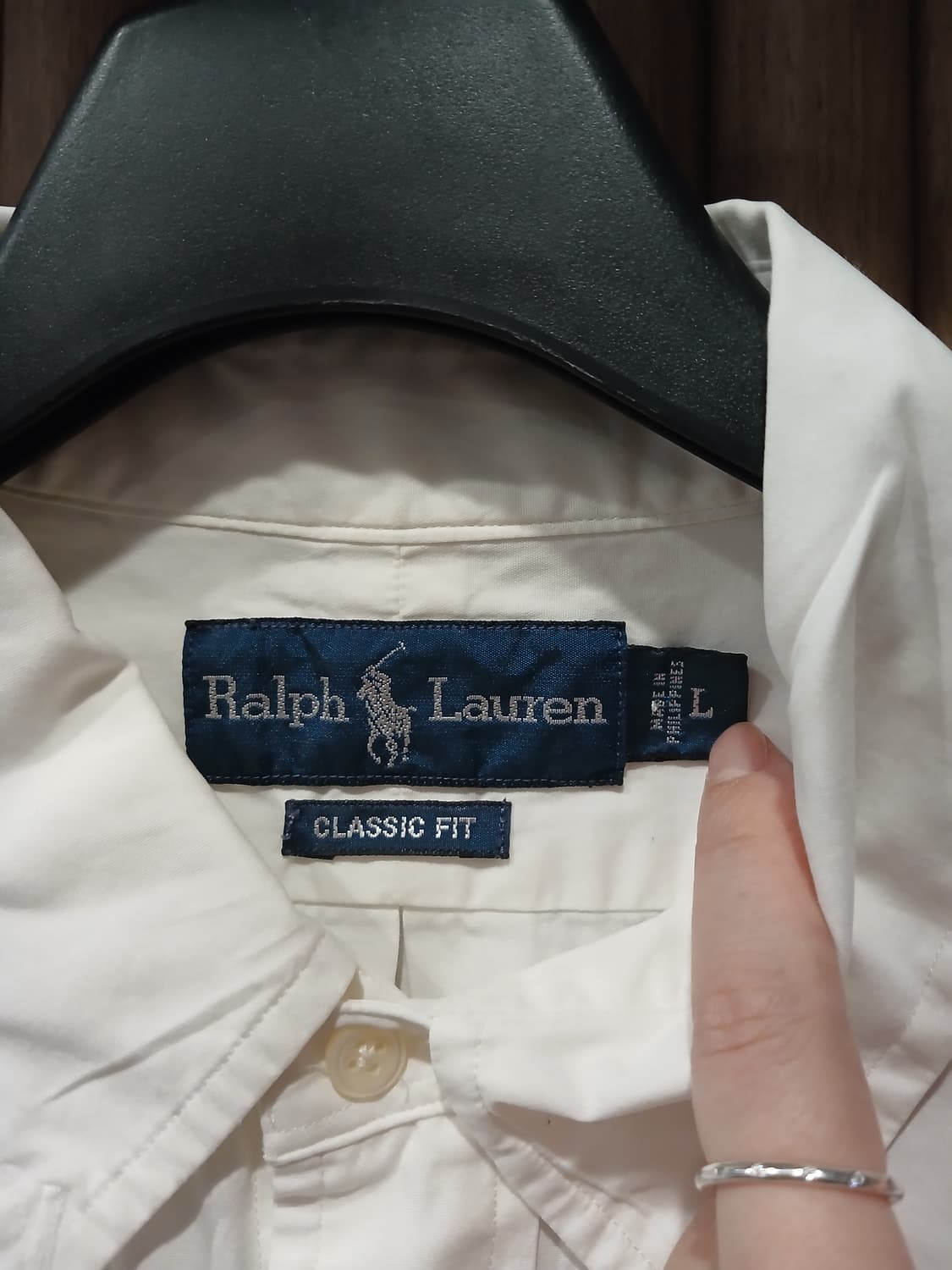 무배) 폴로 랄프로렌 클래식핏 셔츠- L 상품이미지3