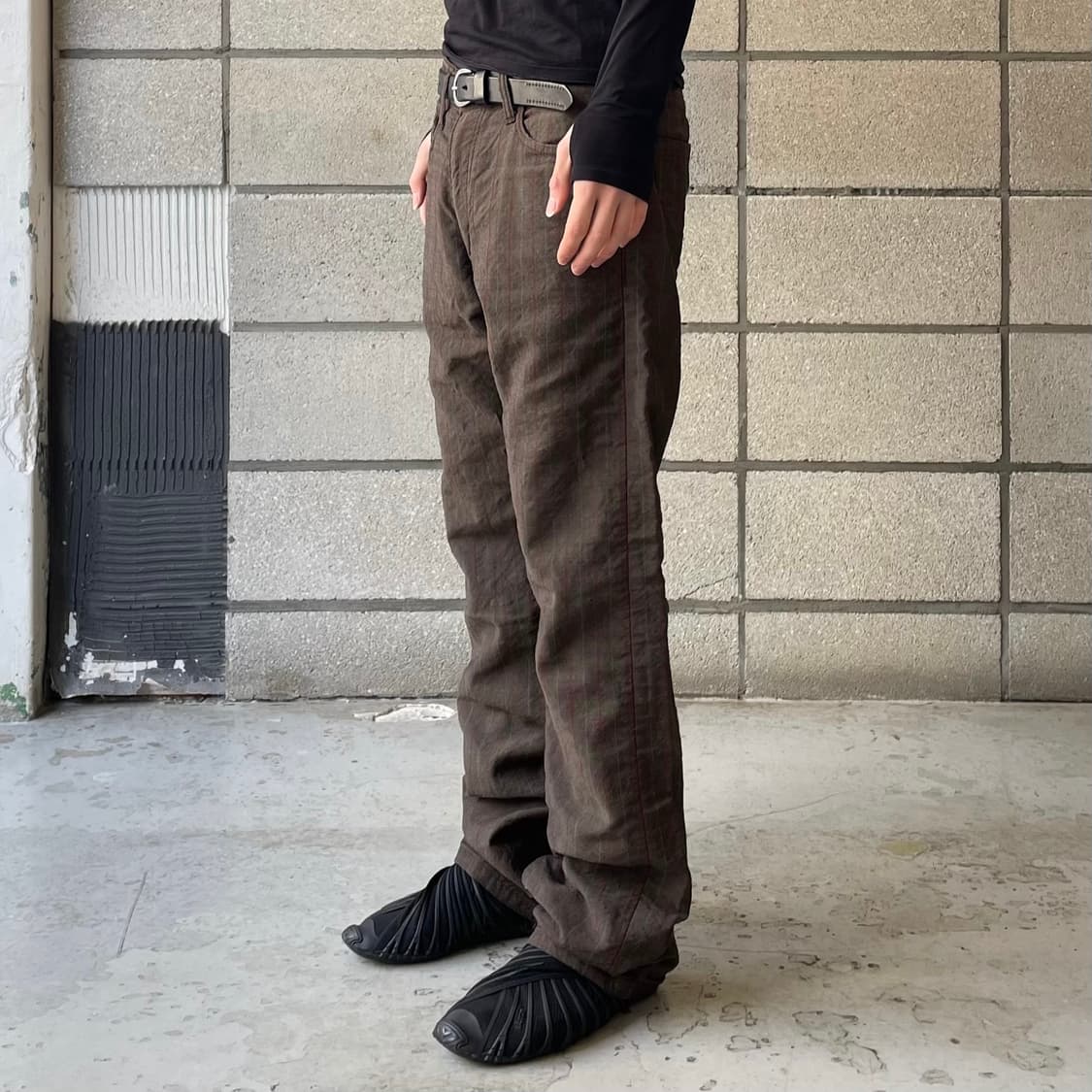 꼼데가르송 옴므 스트라이프 팬츠 상품이미지2