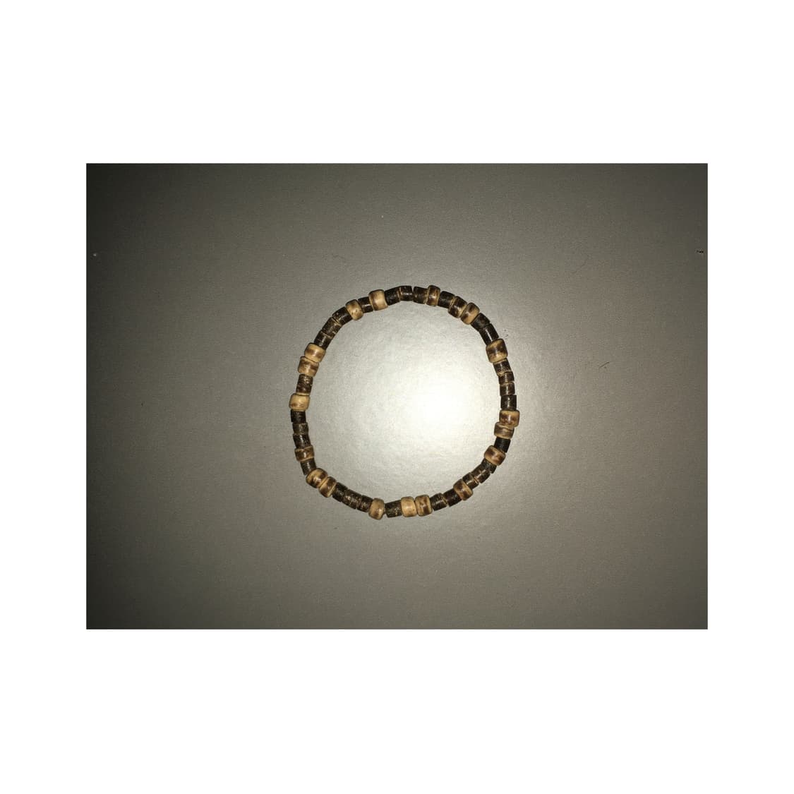 [악] 빈티지 우드비즈 팔찌 상품이미지1