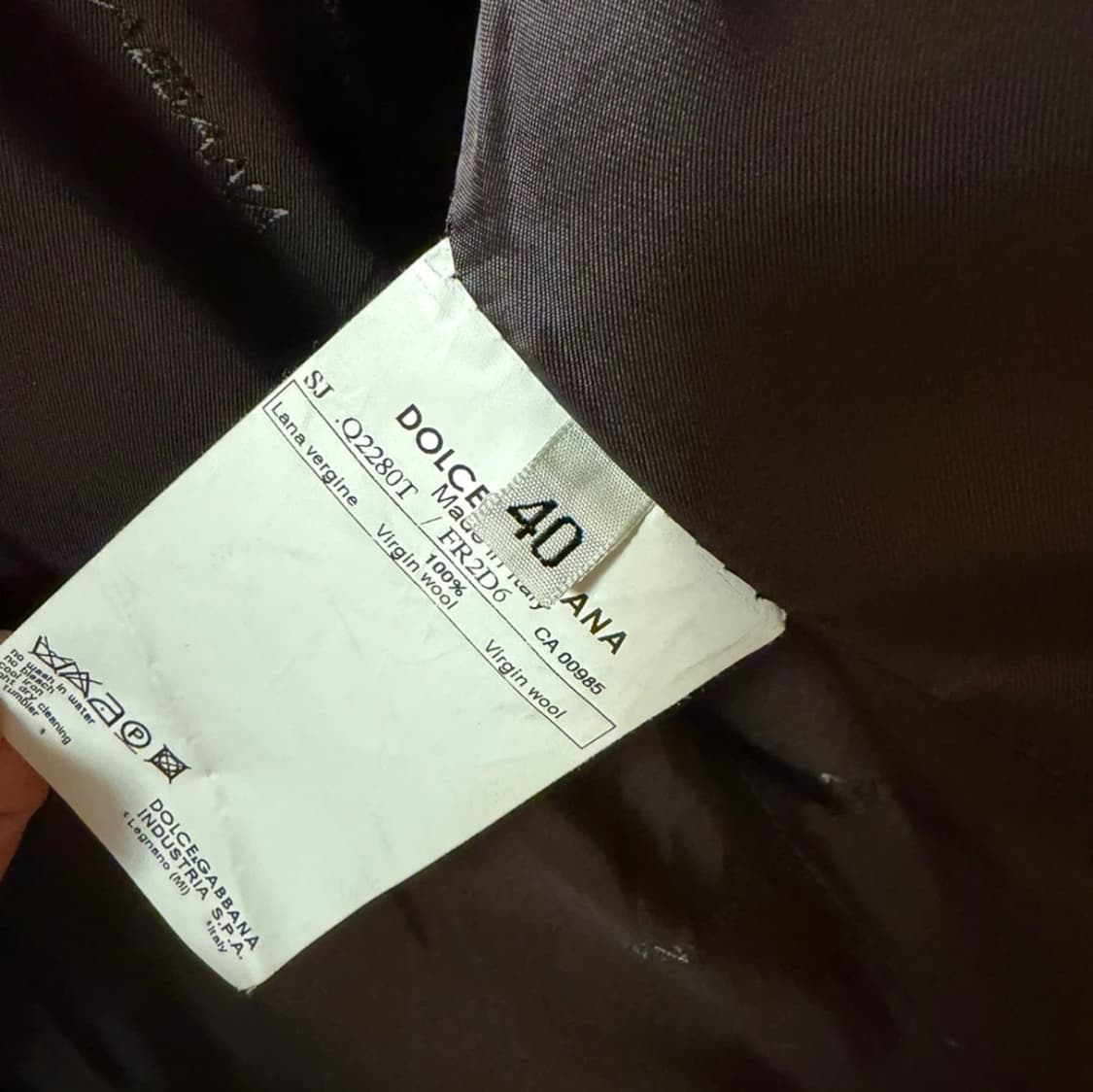 돌체앤가바나(Dolce&Gabbana)스트라이프 울 자켓 상품이미지4