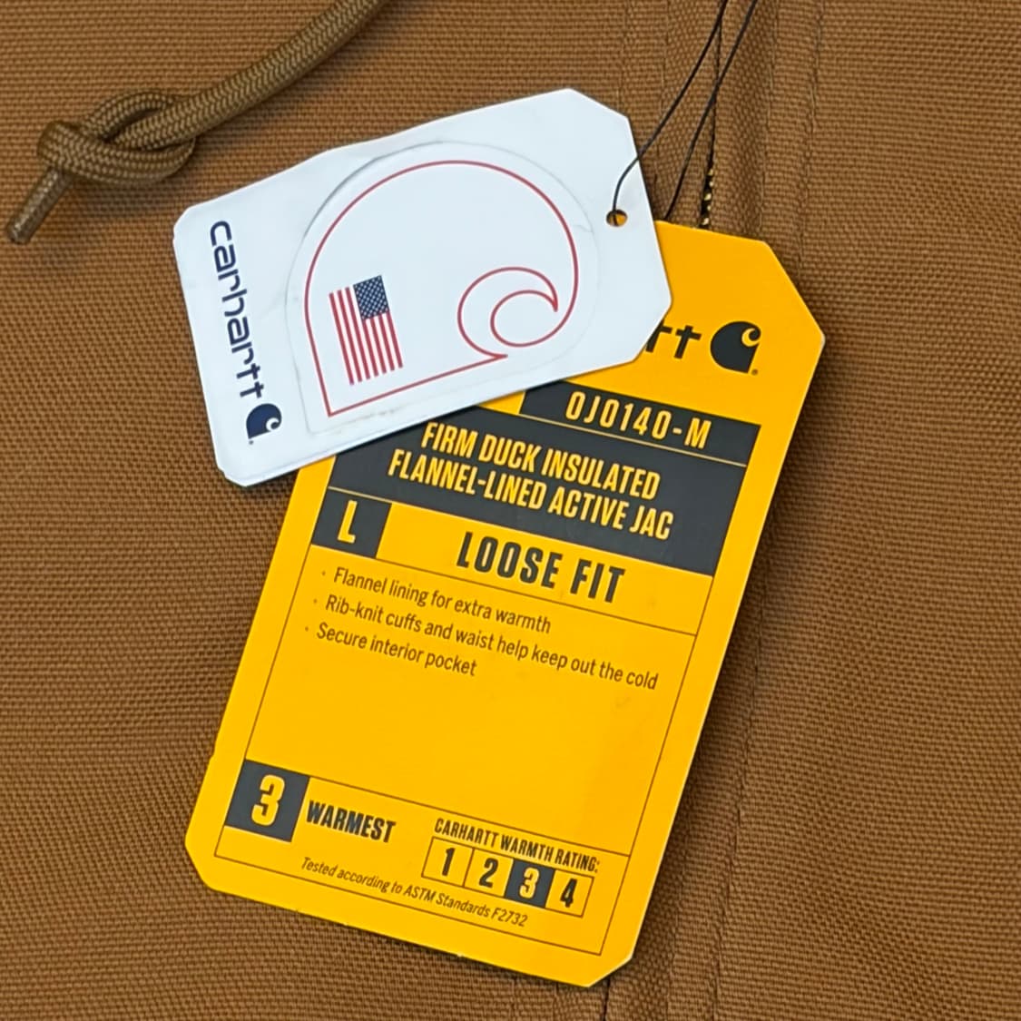 새상품 Made in USA 빈티지 칼하트 덕액티브 자켓 디트로이트 자켓 상품이미지5