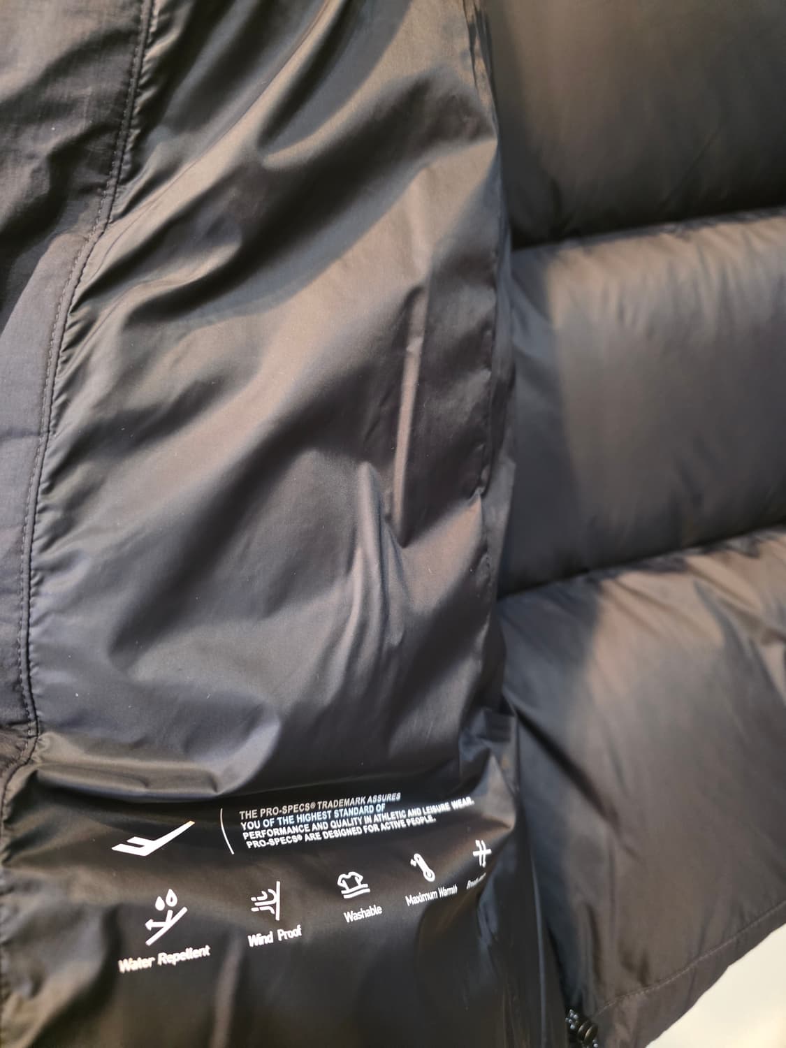 프로스펙스  핫멜트 웰딩 헤비다운 상품이미지5