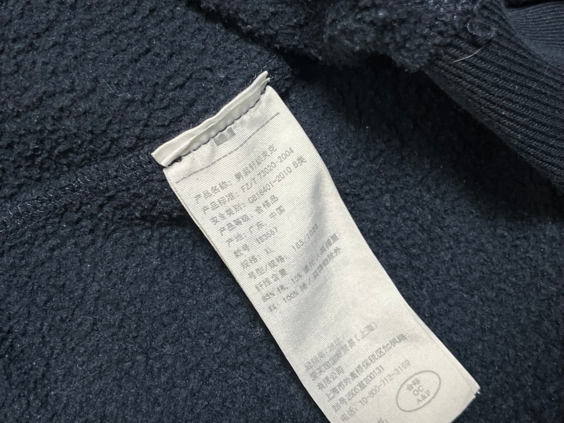 아베크롬비 네이비 후드집업 XL 상품이미지4