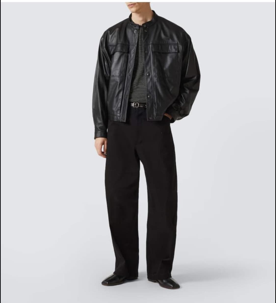 르메르 25ss 소프트박시 블루종 L 구매 상품이미지1