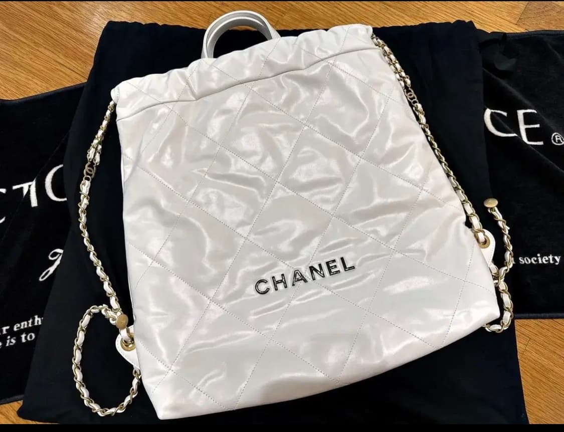 샤넬/22화이트백팩/L 상품이미지1