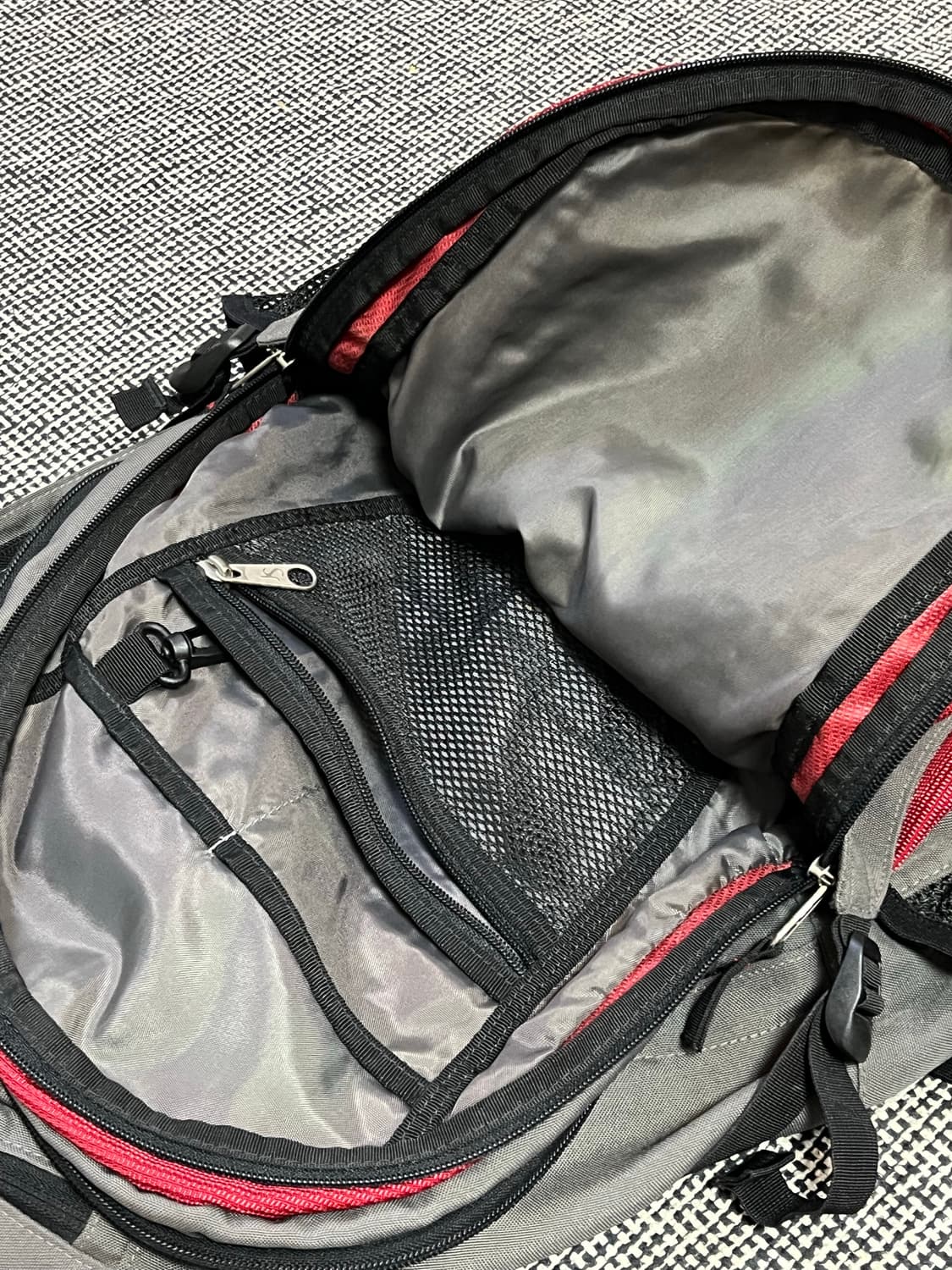 빈티지 잔스포츠 레드 올드 모델 백팩 배낭 가방 상품이미지4