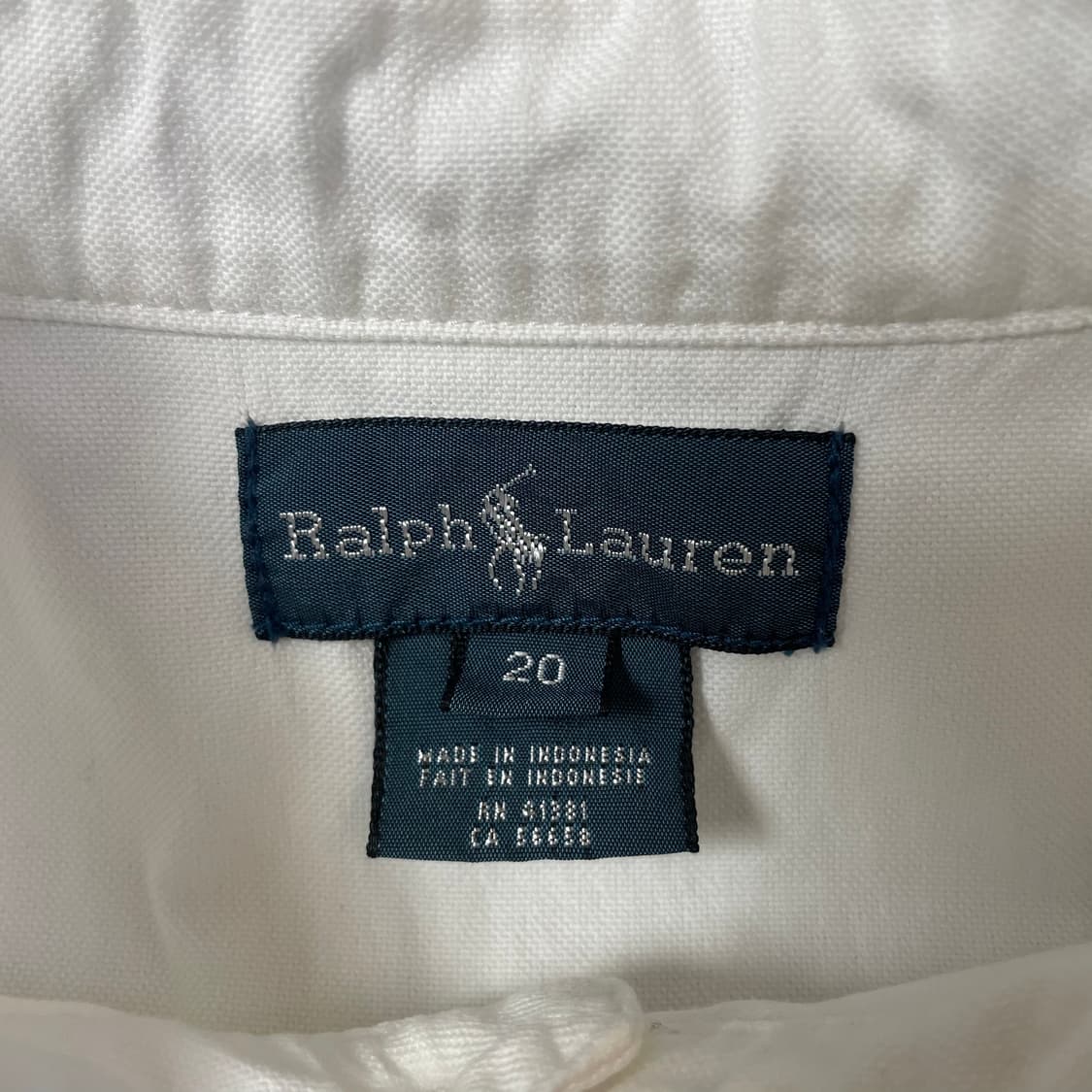 폴로랄프로렌 화이트 옥스포드 긴팔 셔츠 20 상품이미지4