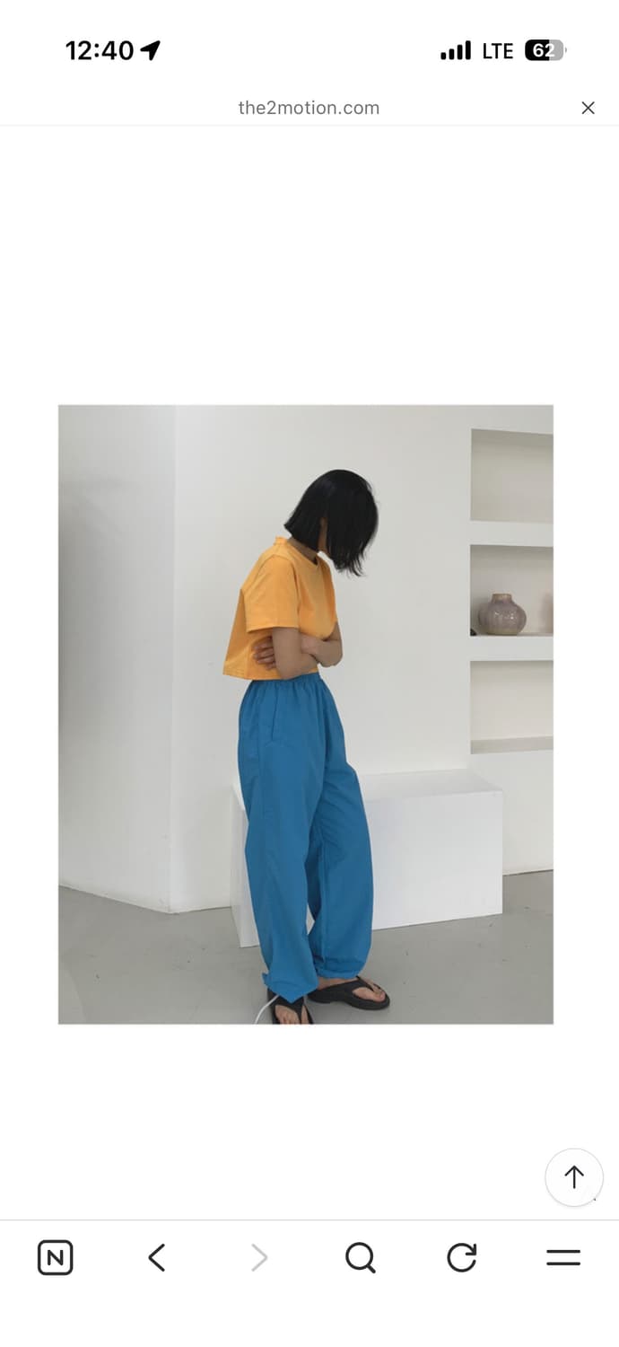 더이모션 제작 조거팬츠 상품이미지3