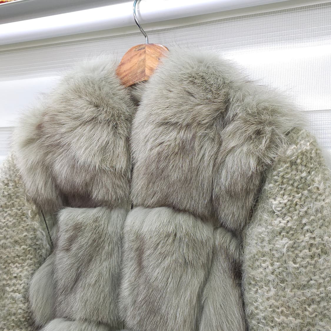 JAPAN 빈티지 폭스퍼 집업자켓- 우먼M정도 상품이미지2