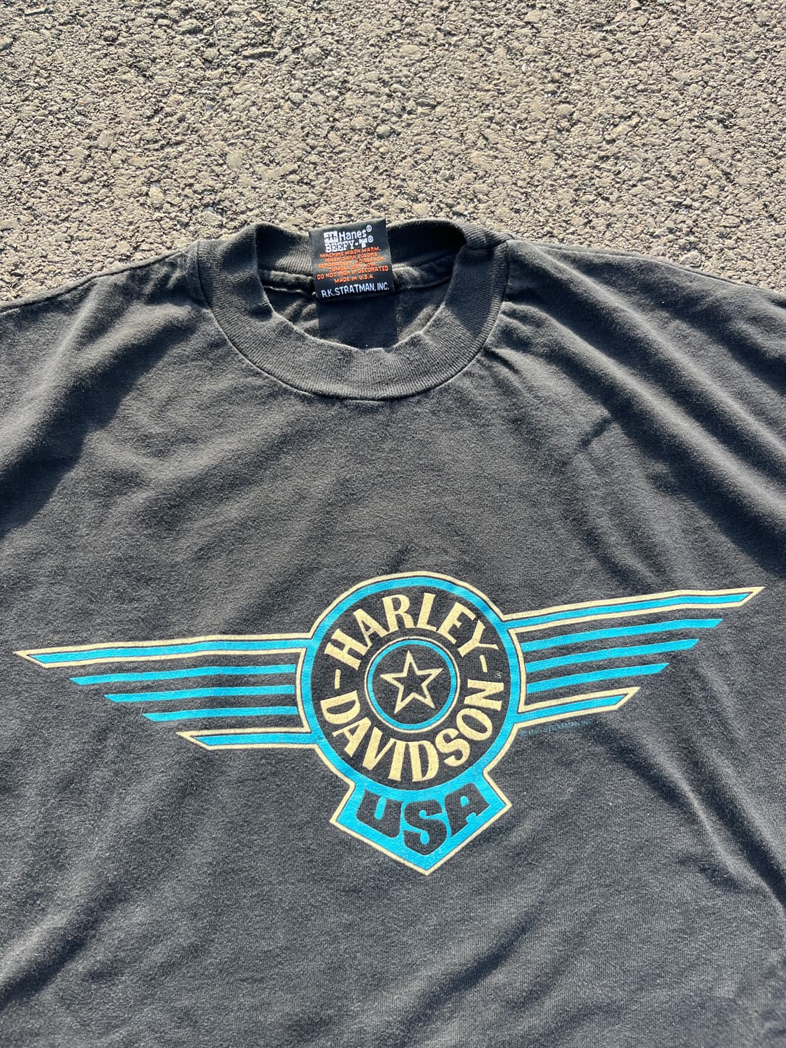 90s USA 빈티지 할리 데이비슨 '모터사이클 구디스' 티셔츠 상품이미지5