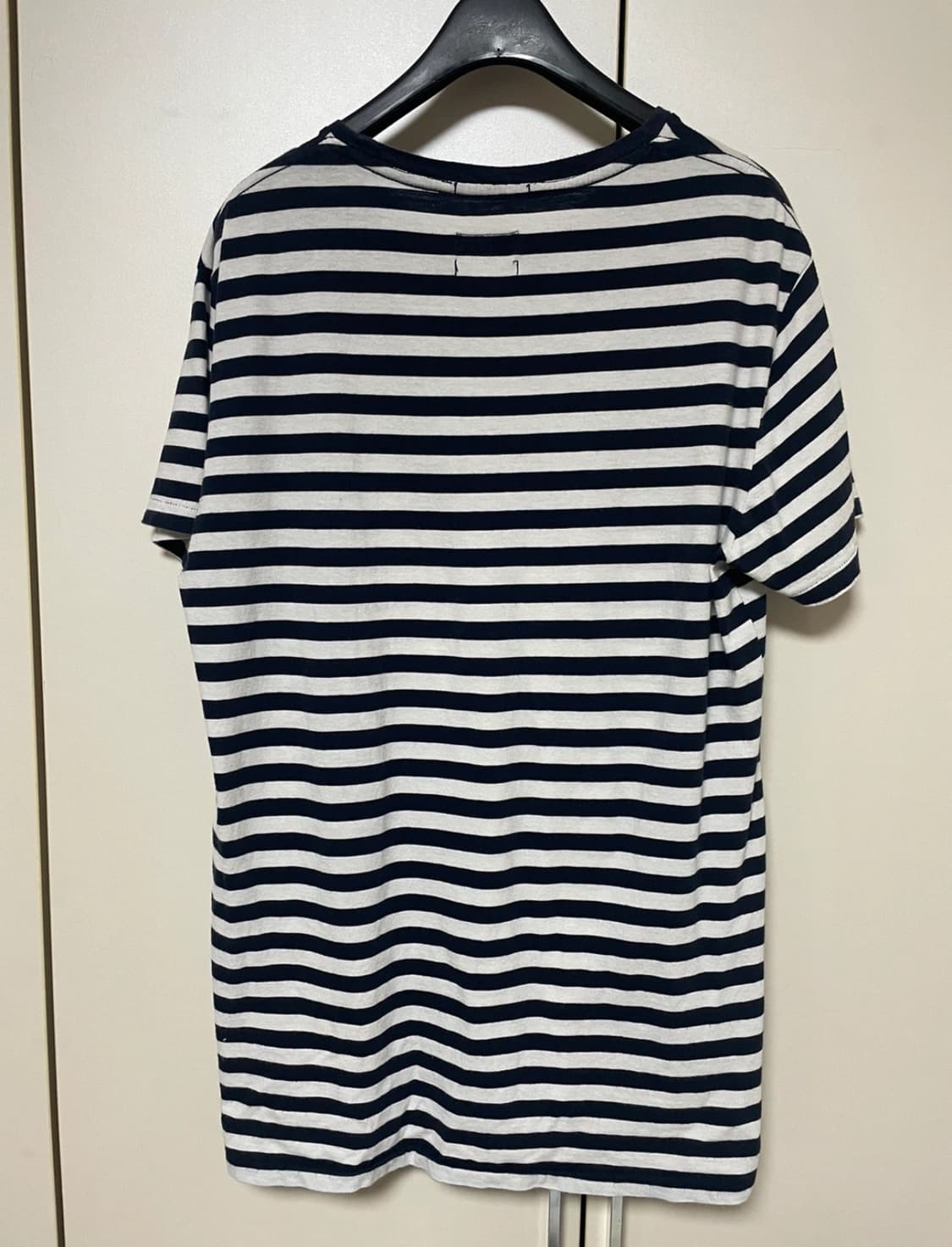 올세인츠 남성 스트라이프 반팔 S 사이즈 상품이미지4