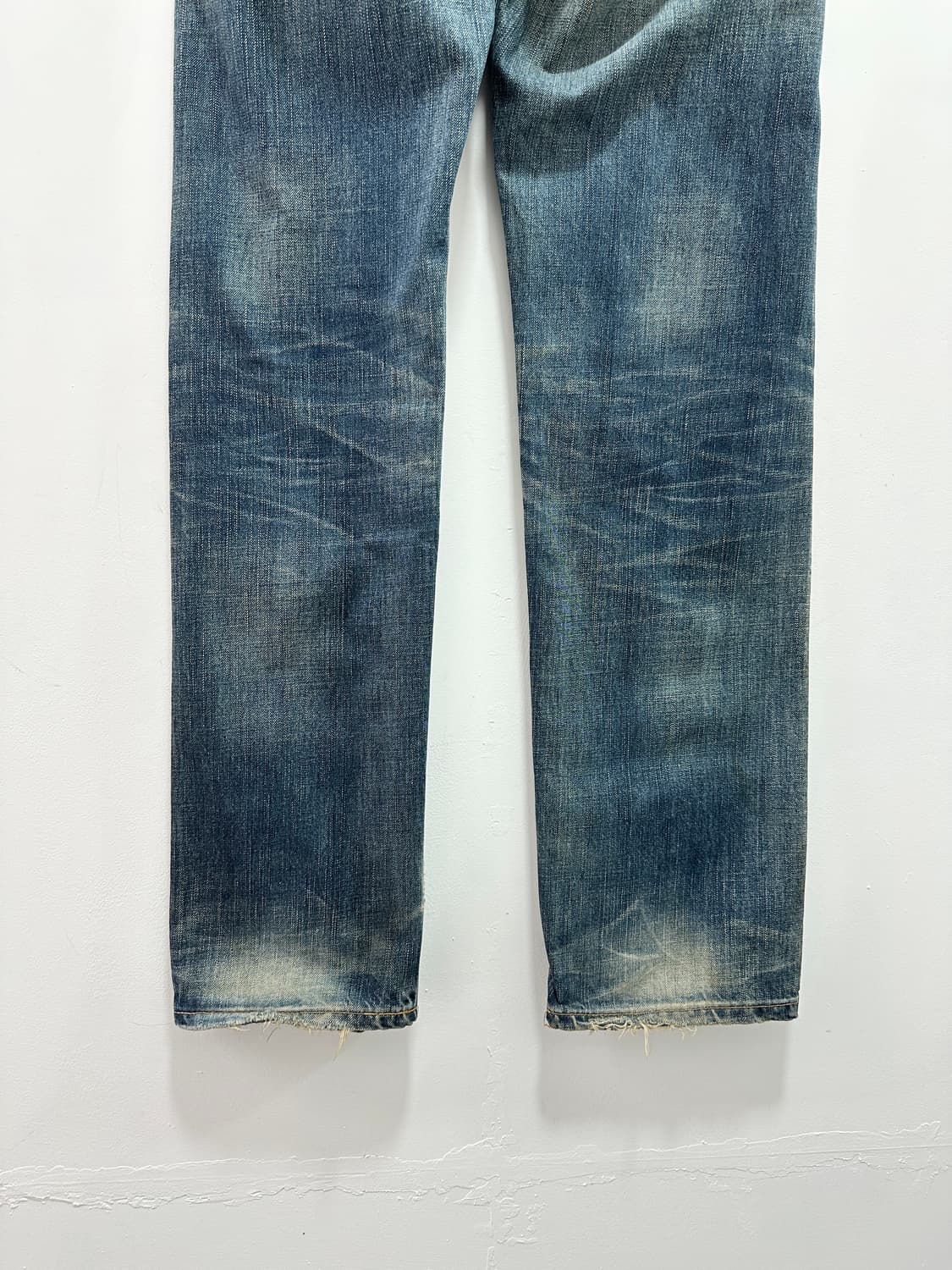EDWIN 503 distressed washing denim pants 상품이미지10