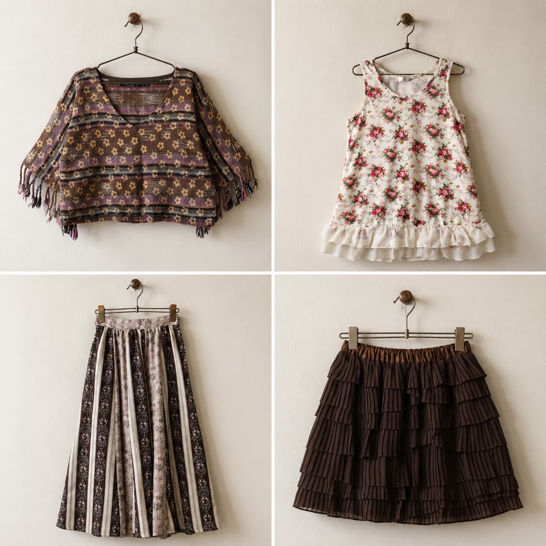 모리걸 브라운 코디 set 상품이미지3