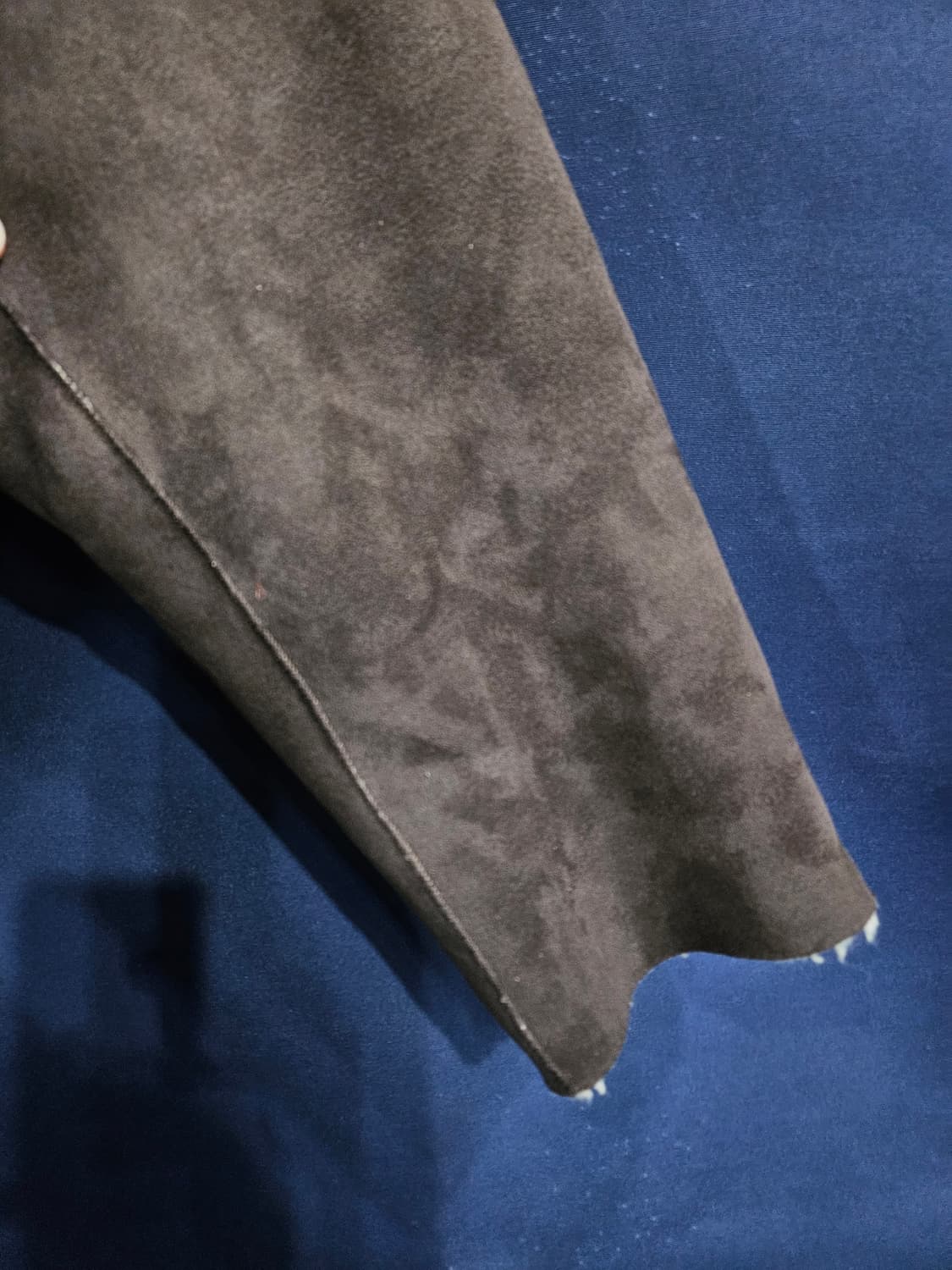 라이프워크 브라운컬러 남성 오버핏 105 양면 롱무스탕  상품이미지7