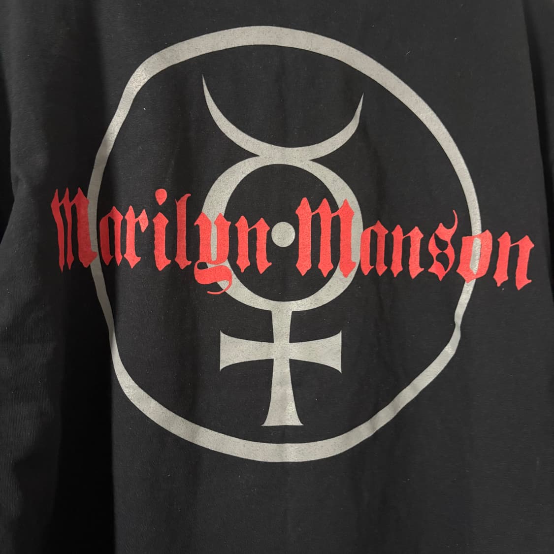 00s 마릴린 맨슨 빈티지 밴드티 XL 상품이미지4