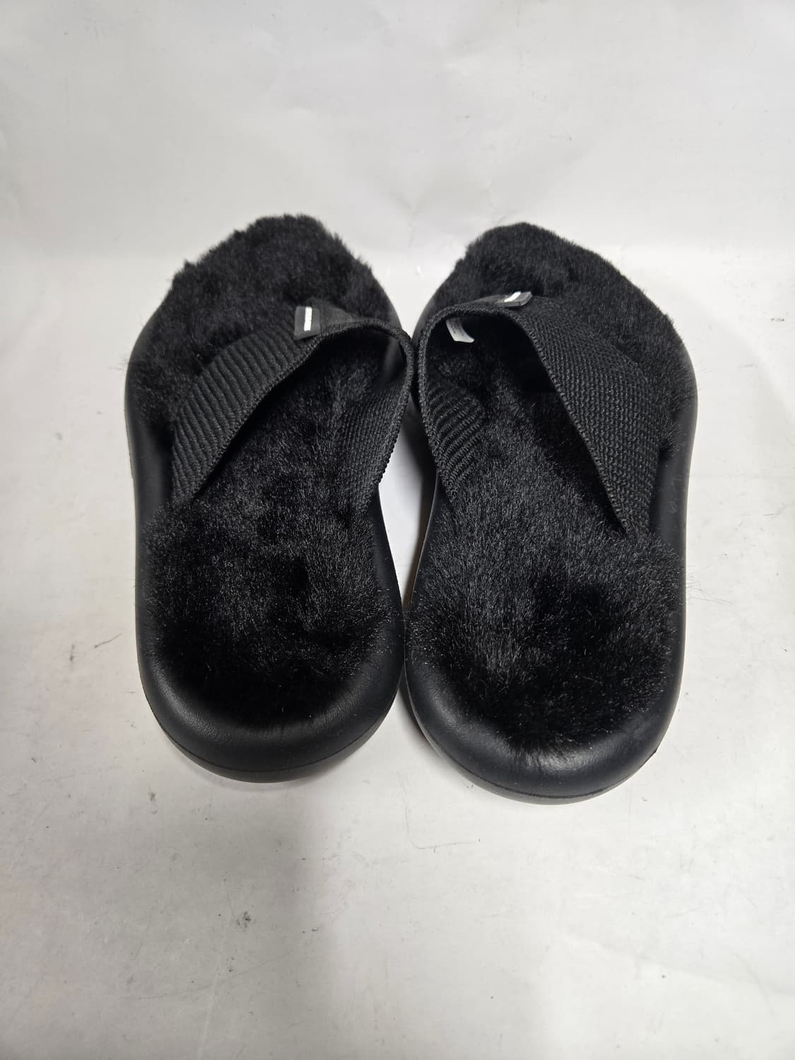 스텔라 매카트니 블랙 퍼 플립플랍 36 상품이미지4