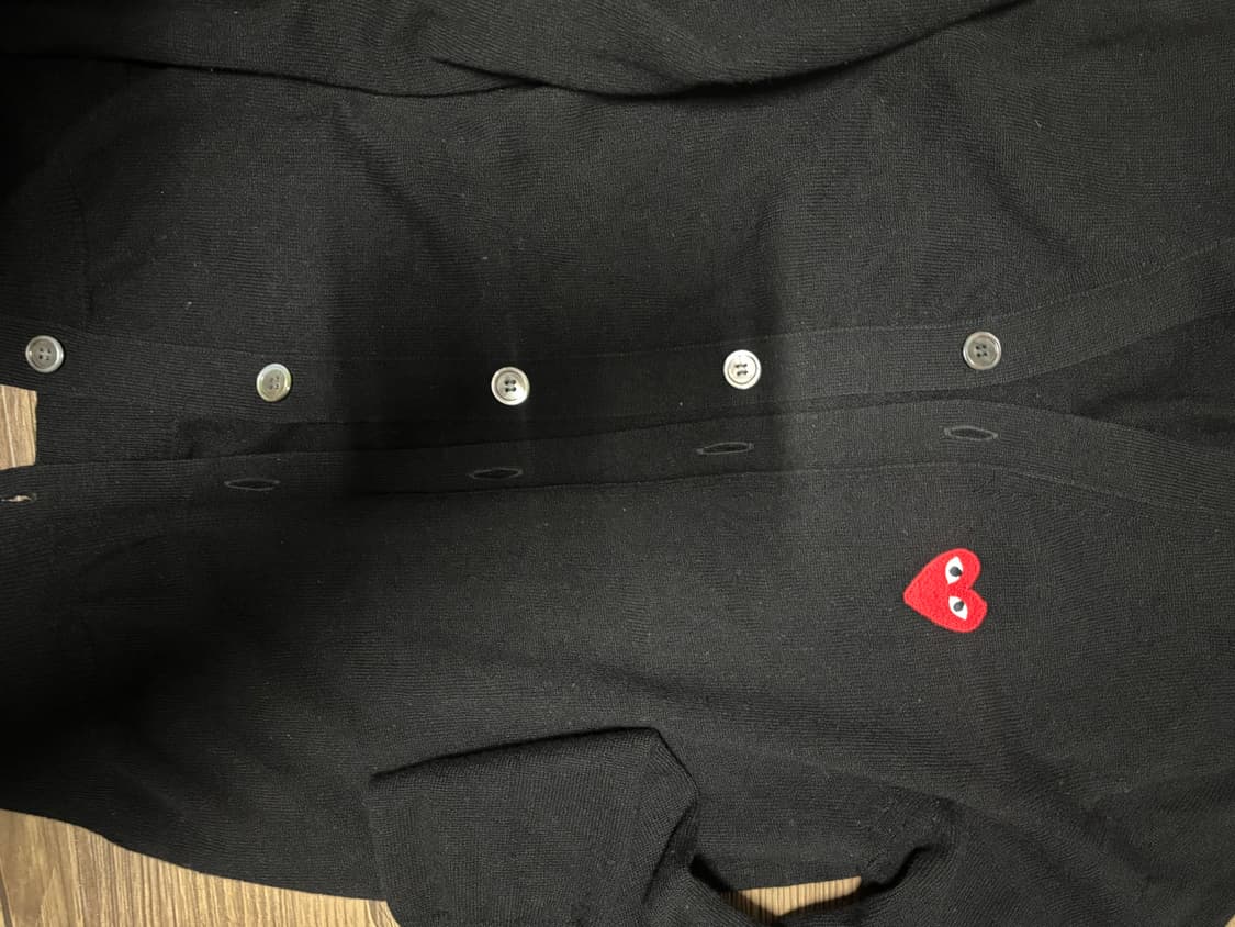 꼼데가르송 와펜 가디건 2013 블랙 상품이미지3