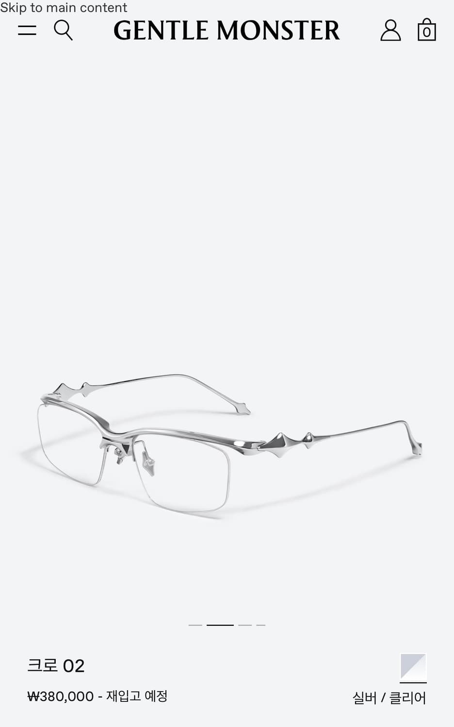 젠틀몬스터 크로 02 상품이미지4