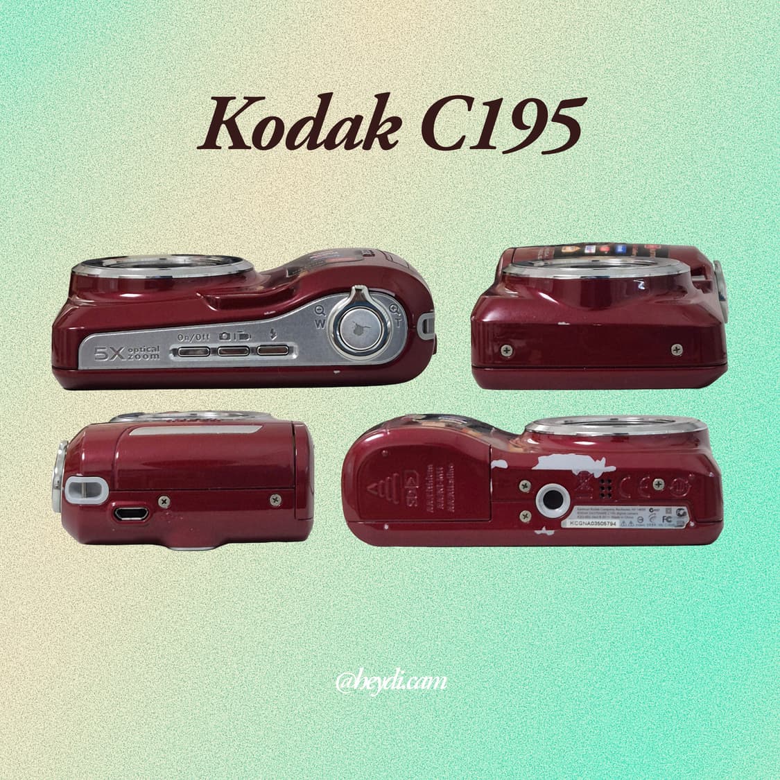 (키키 디카) 코닥 C195 Kodak C195  상품이미지3
