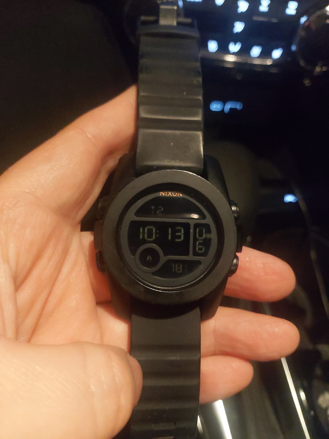 닉슨 블랙 디지털 손목시계 상품이미지4