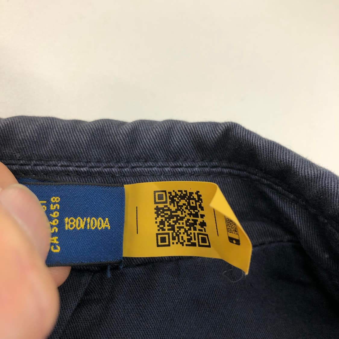 폴로 랄프로렌 QR백화점판 코튼 블레이저 L 상품이미지7