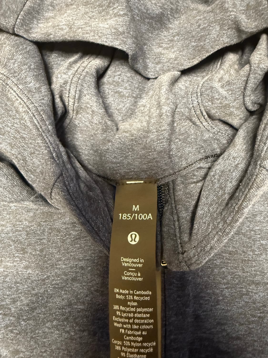 룰루레몬 서지웜후드집업 M사이즈 상품이미지4