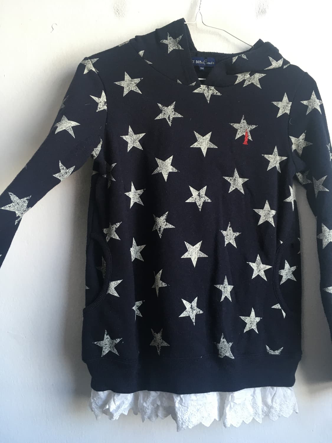 일본빈티지 이스트보이 스타 레이스 후드티 상품이미지2