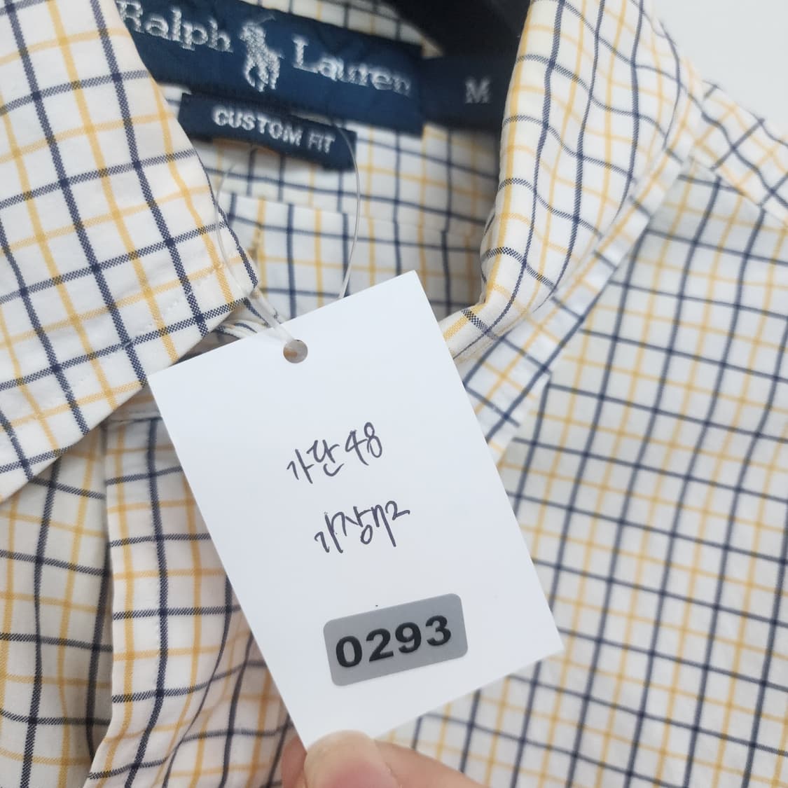 폴로 랄프로렌 체크 긴팔 셔츠 상품이미지6