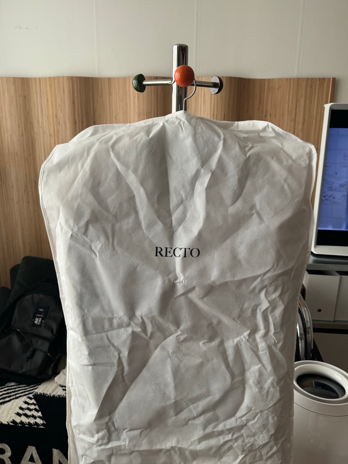 [L] 렉토(RECTO) 카우하이드 가죽 자켓 (크림/베이지) 상품이미지10