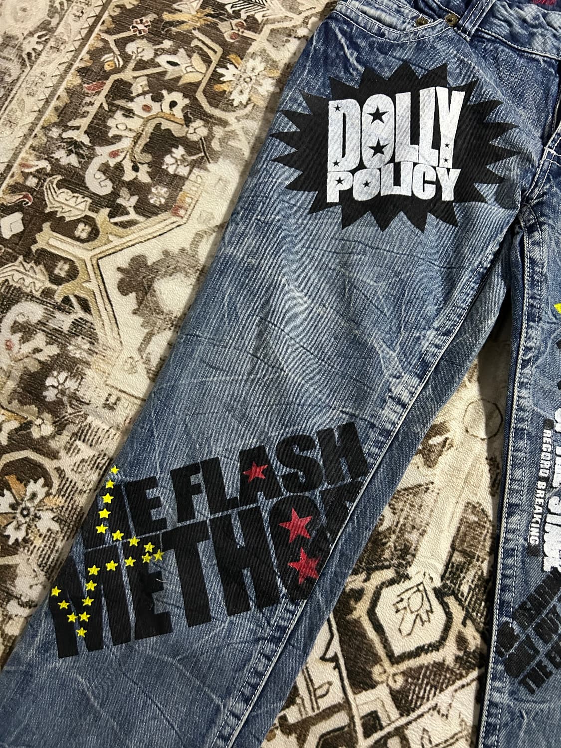 punk graphic dolly washing denim 상품이미지5