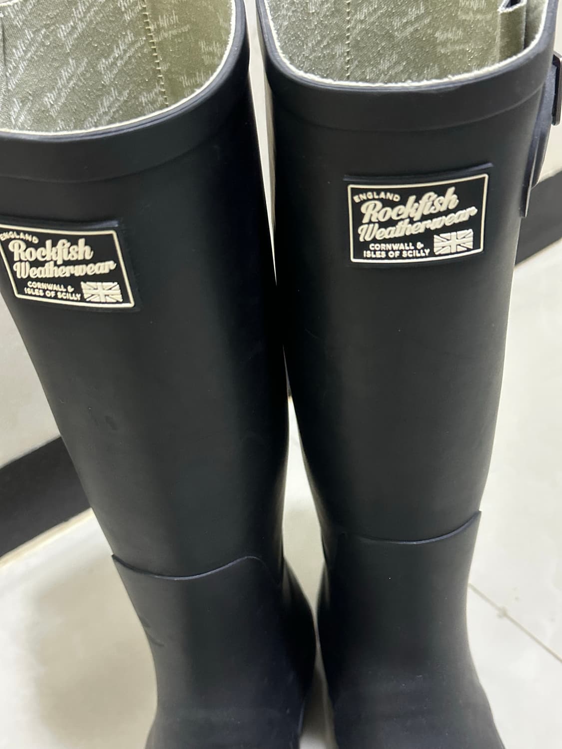 NEW ORIGINAL RAIN BOOTS LONG - 검정 상품이미지2