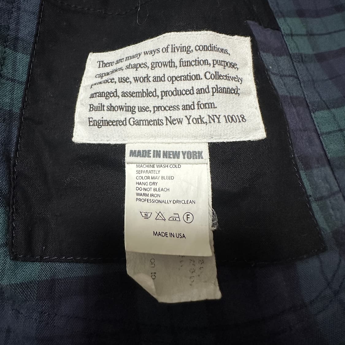 ENGINEERED GARMENTS usa made jacket 상품이미지6