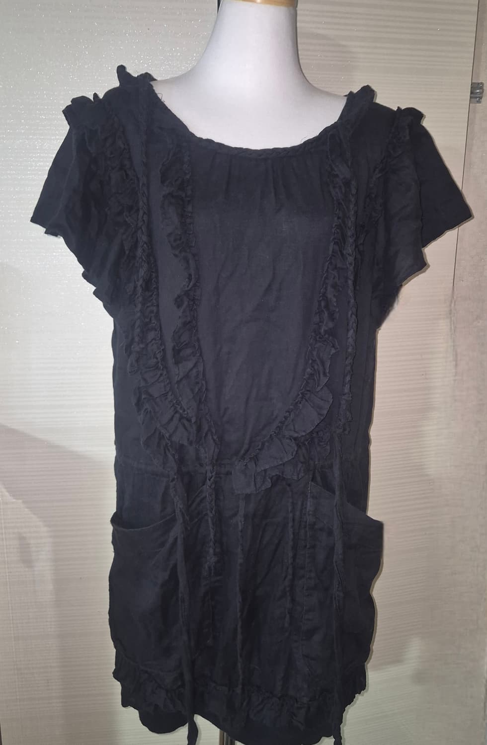 TSUMORI CHISATO 츠모리 치사토 프릴 테슬 반팔 상품이미지1