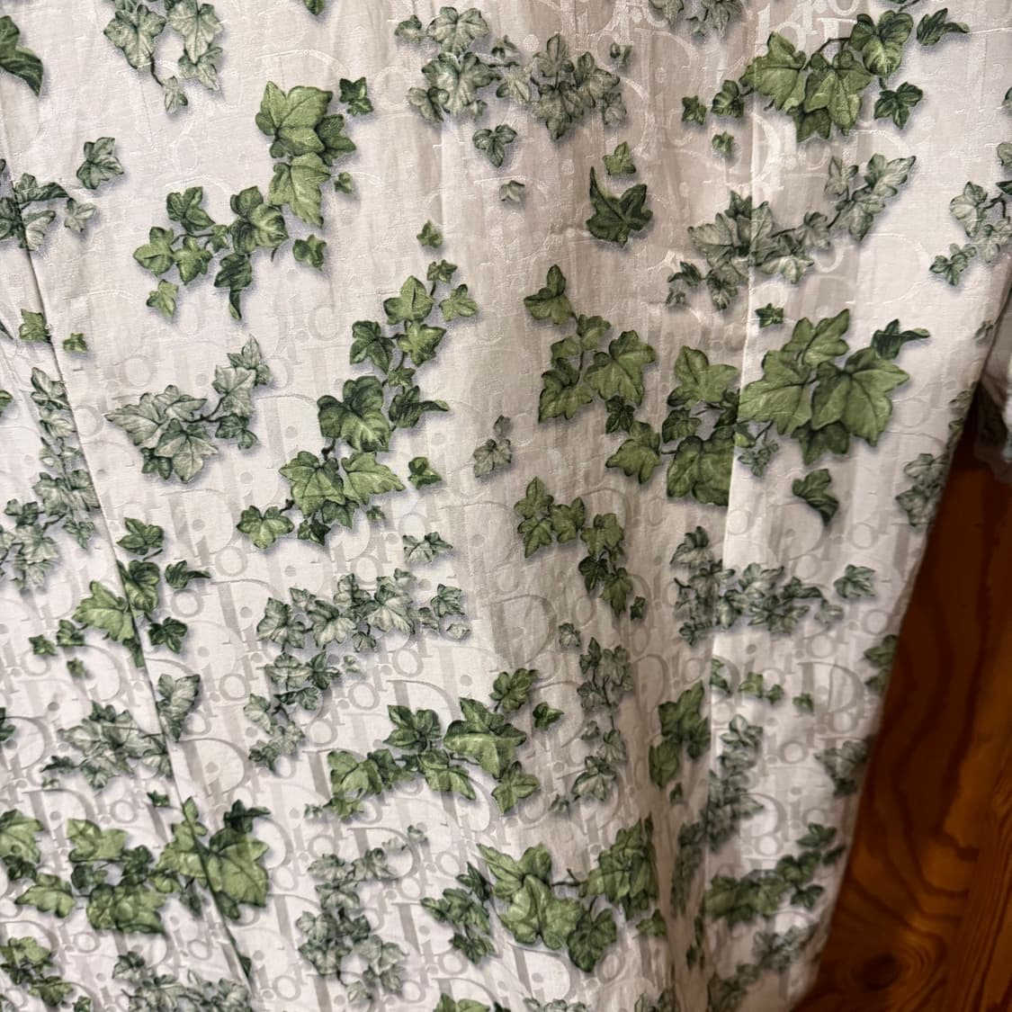 디올 x 데님 티어스 오블리크 하와이안 셔츠  상품이미지8