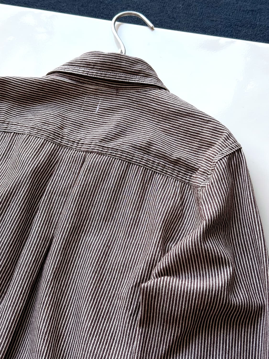 Cotton work design L/S shirt 상품이미지6