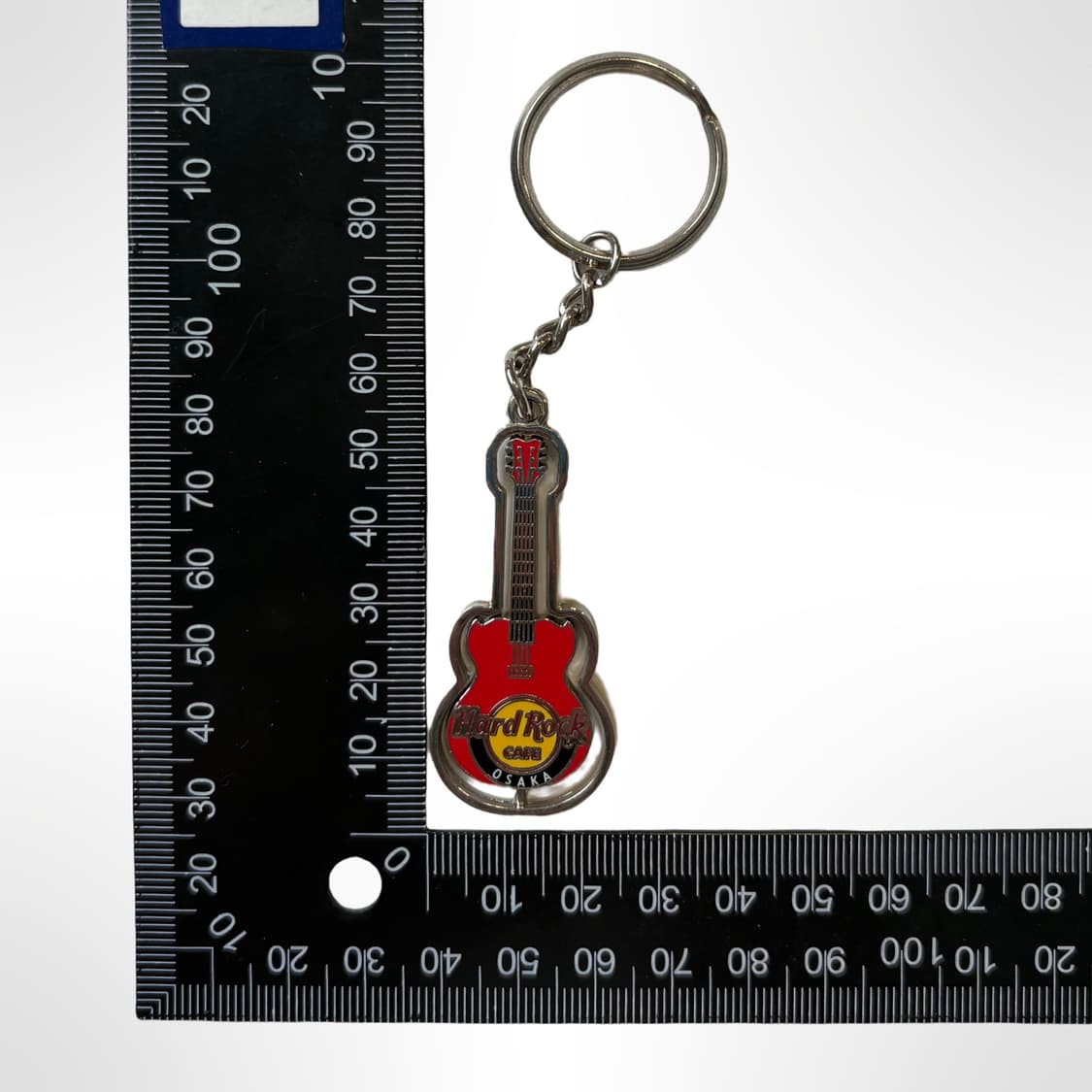 하드락카페 레드스핀기타 키링 상품이미지2