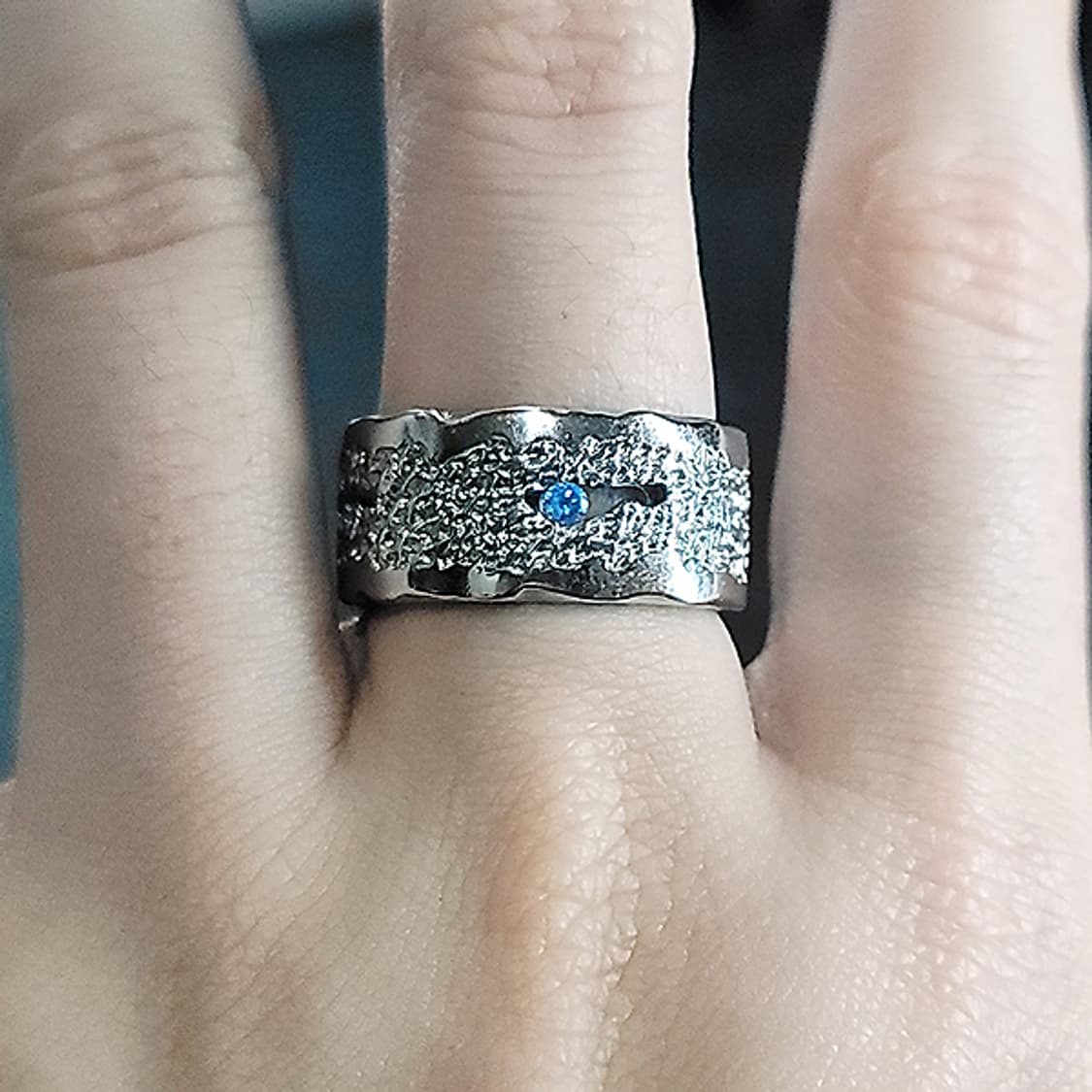 Held 실버 남자 엔틱 빈티지 명품 고대 은하수 별 반지 상품이미지7