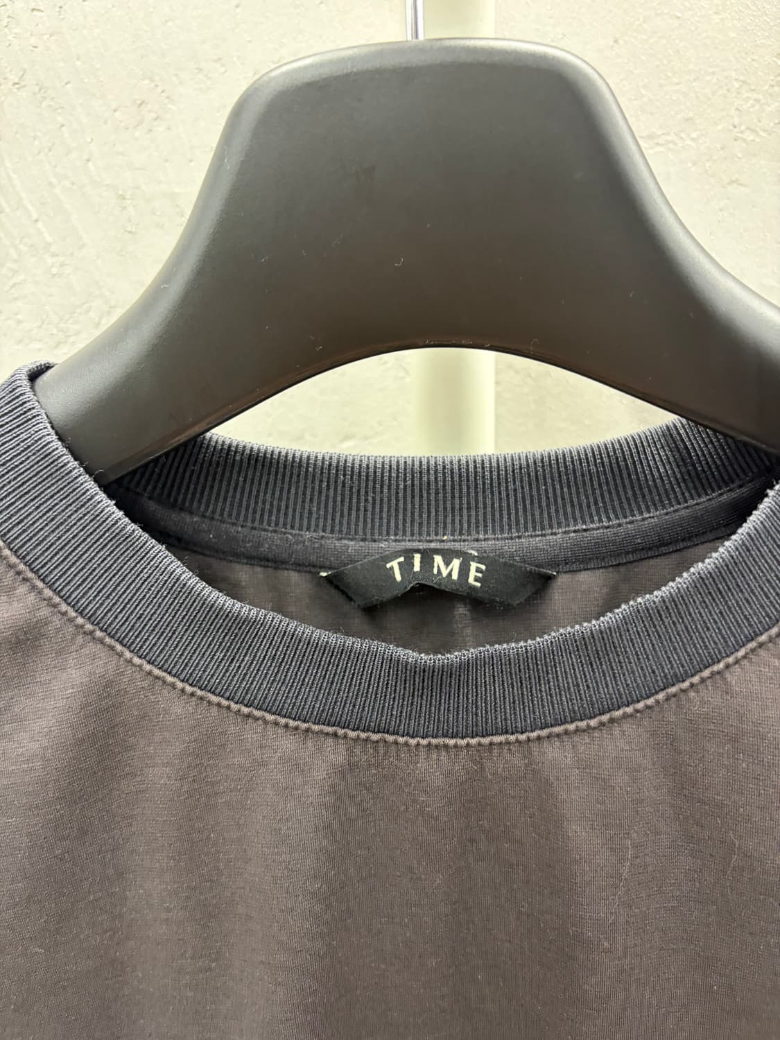 타임(TIME) 100 사이즈 그레이 반팔 티셔츠 상품이미지3